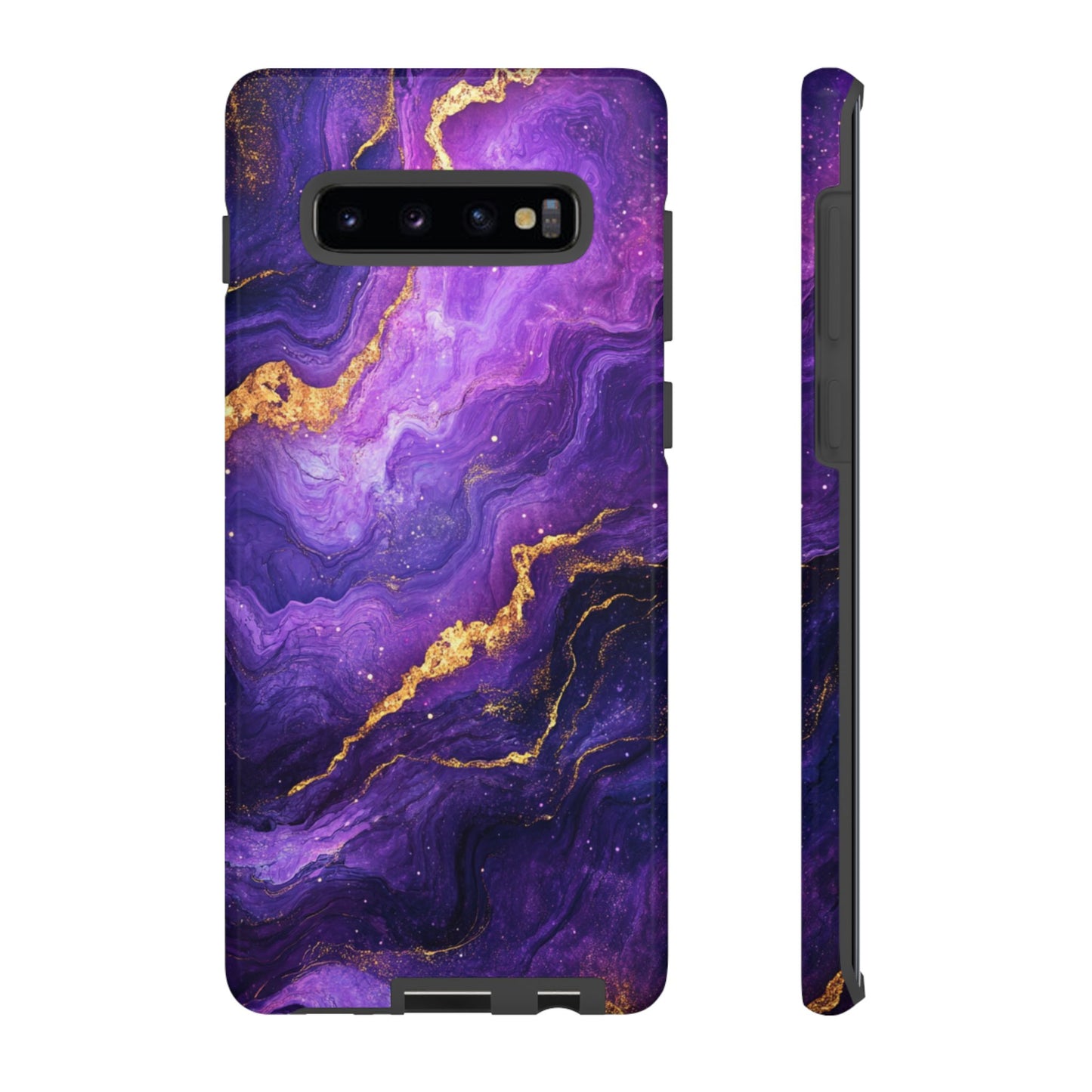 Amethyst Gold Marble – Tough Samsung Galaxy Case