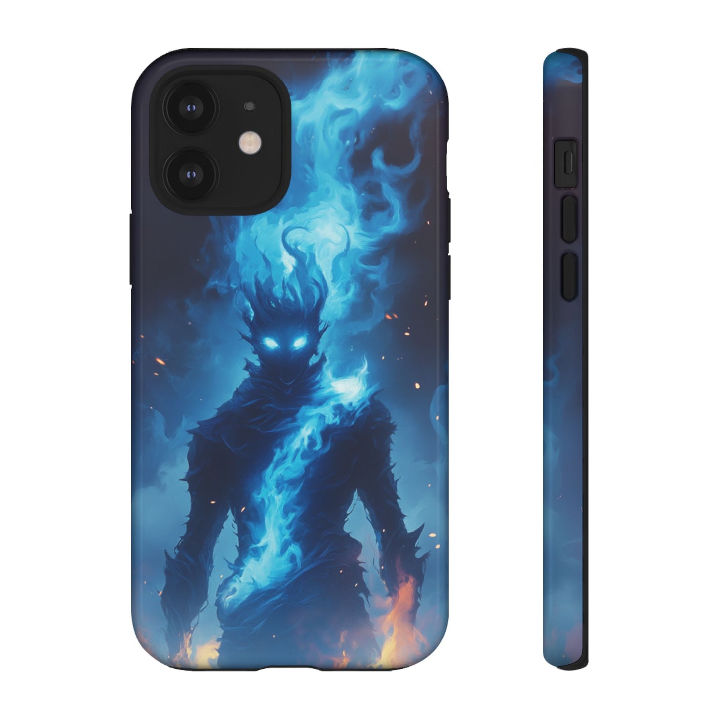 Blue Flame Spirit - Tough iPhone Case
