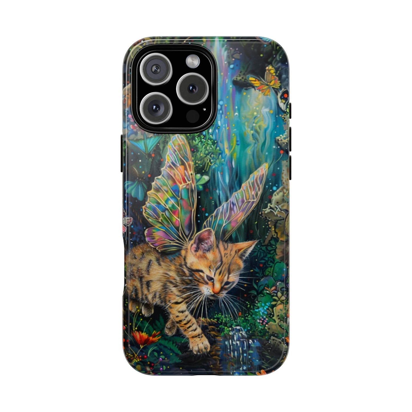 Fairy Garden Cat Phone Case – iPhone, Google Pixel, Samsung Galaxy