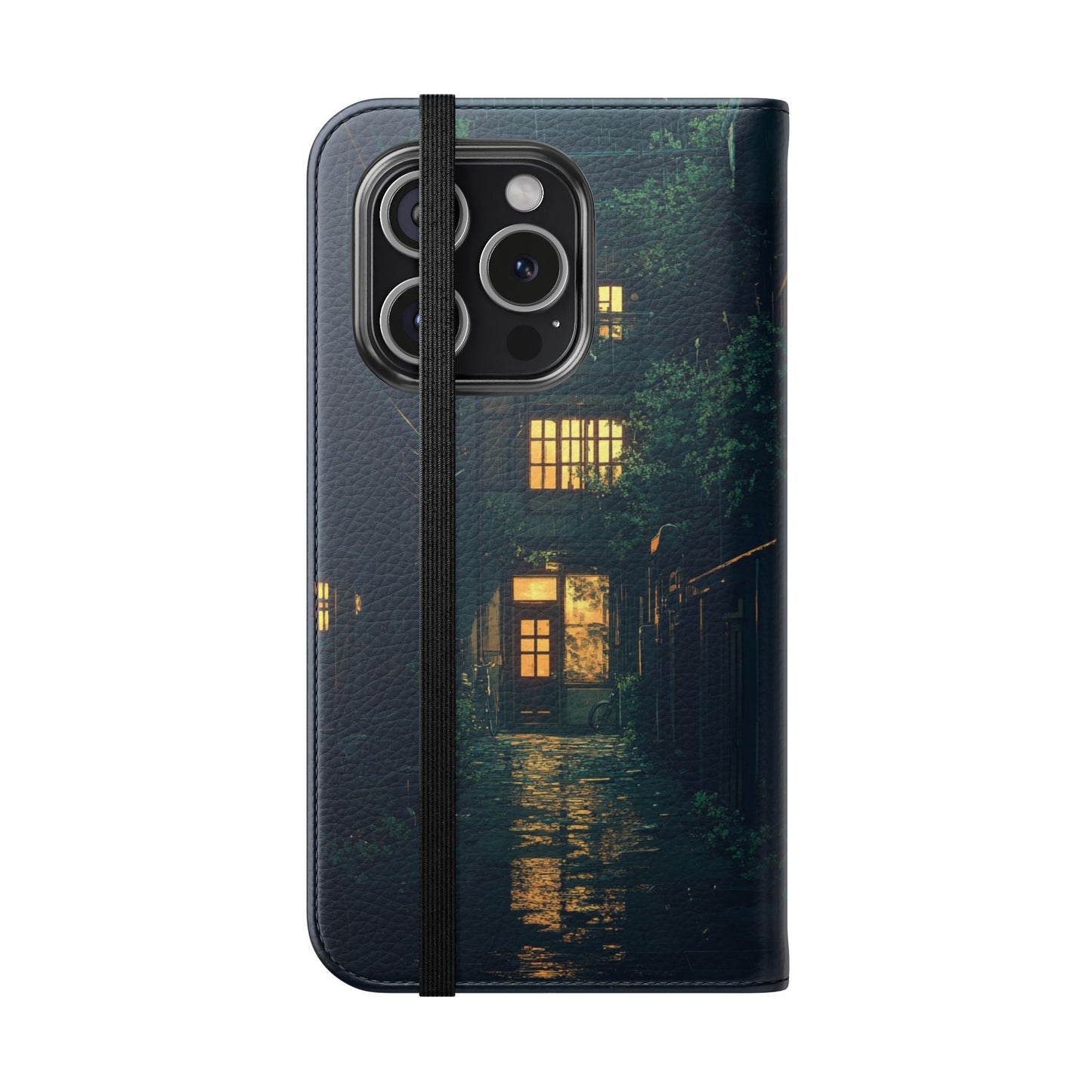 Rainy Alley - Wallet Flip Case