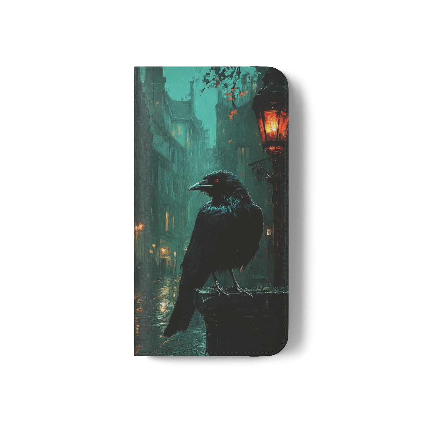 Victorian Raven - Wallet Flip Case