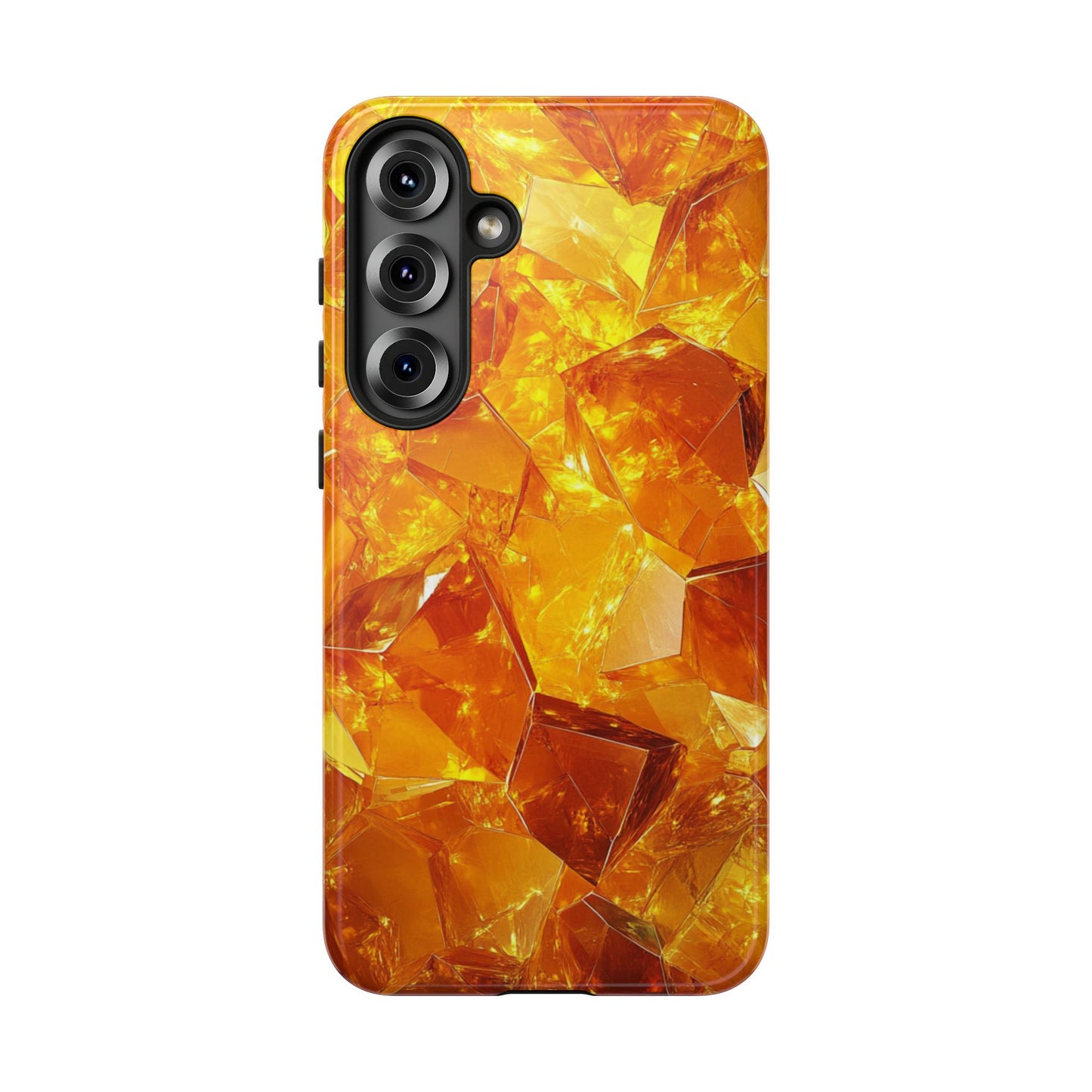 Amber Crystal Shards – Tough Samsung Galaxy Case