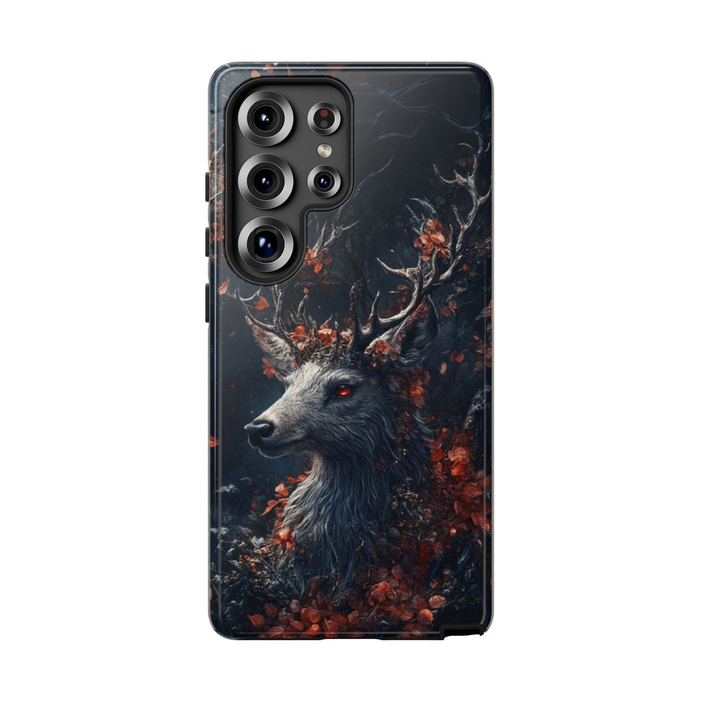 Crimson Stag Blossom – Tough Samsung Galaxy Case