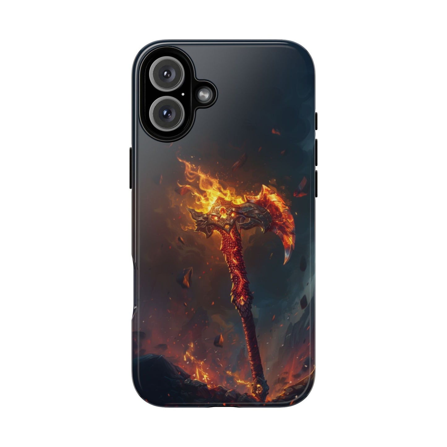 Dragon Fire Axe - Tough iPhone Case