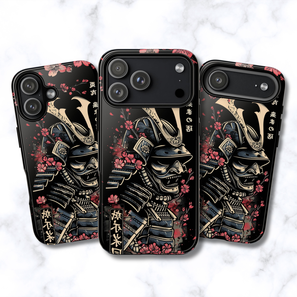Samurai Cherry Blossom - iPhone Case