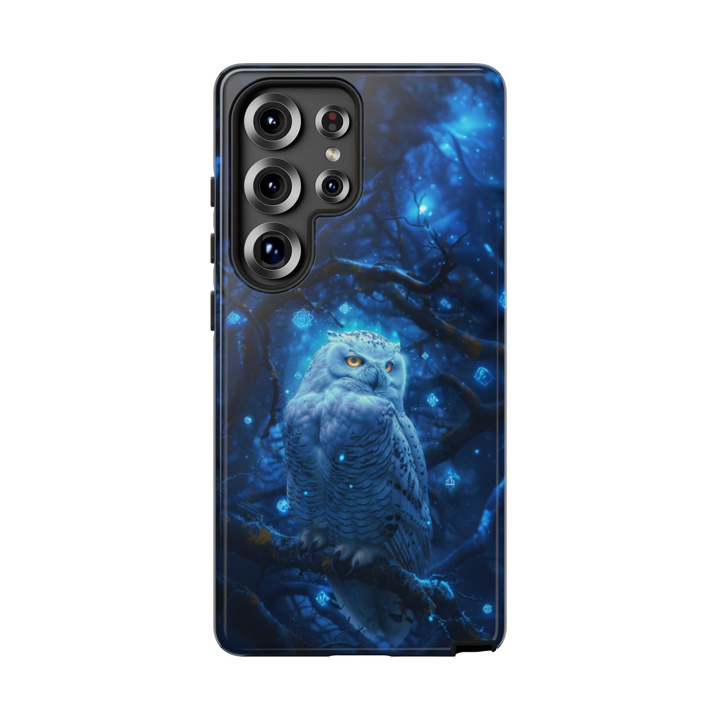 Luminous Rune Owl – Tough Samsung Galaxy Case