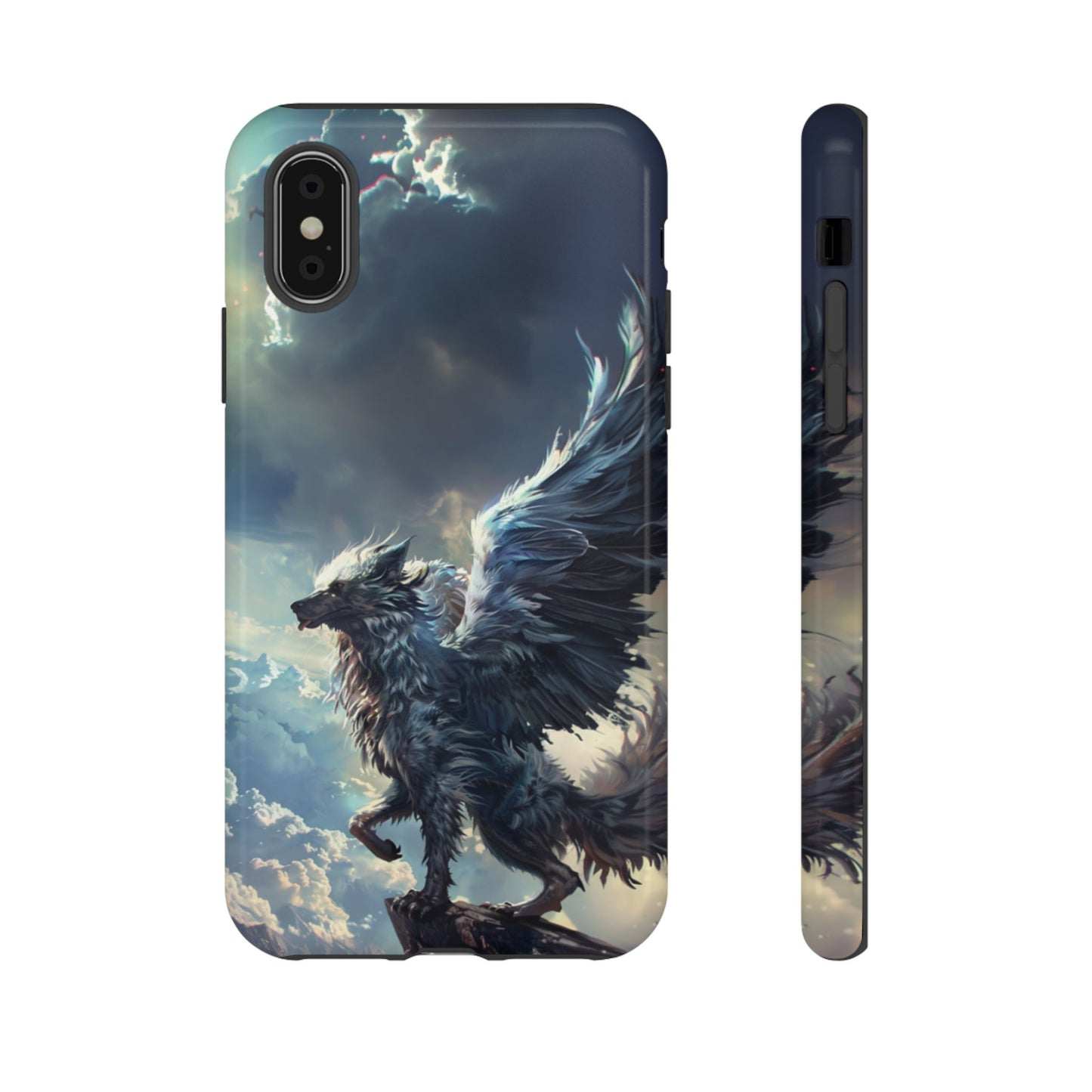 Winged Wolf Protector - iPhone, Google Pixel, Samsung Galaxy