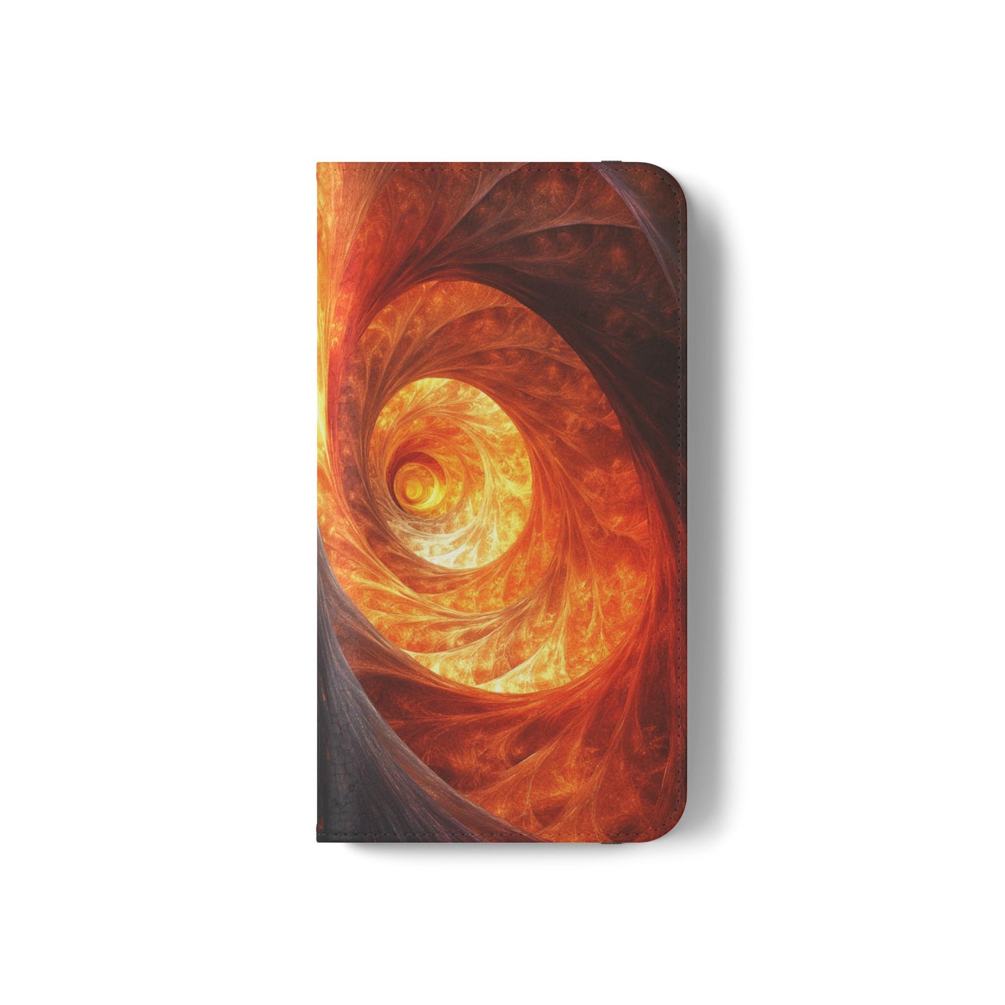 Fire Spiral - Wallet Flip Case