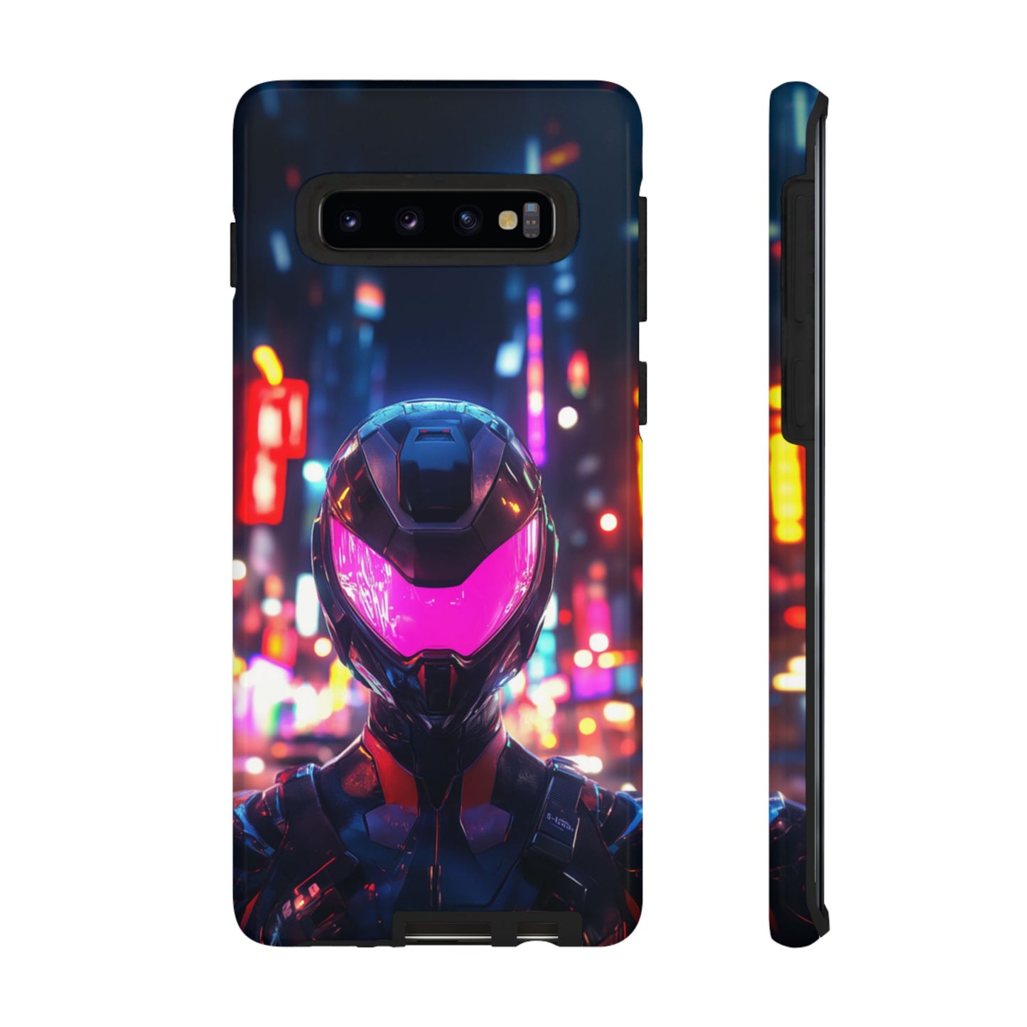 Neon Guardian Warrior – Tough Samsung Galaxy Case