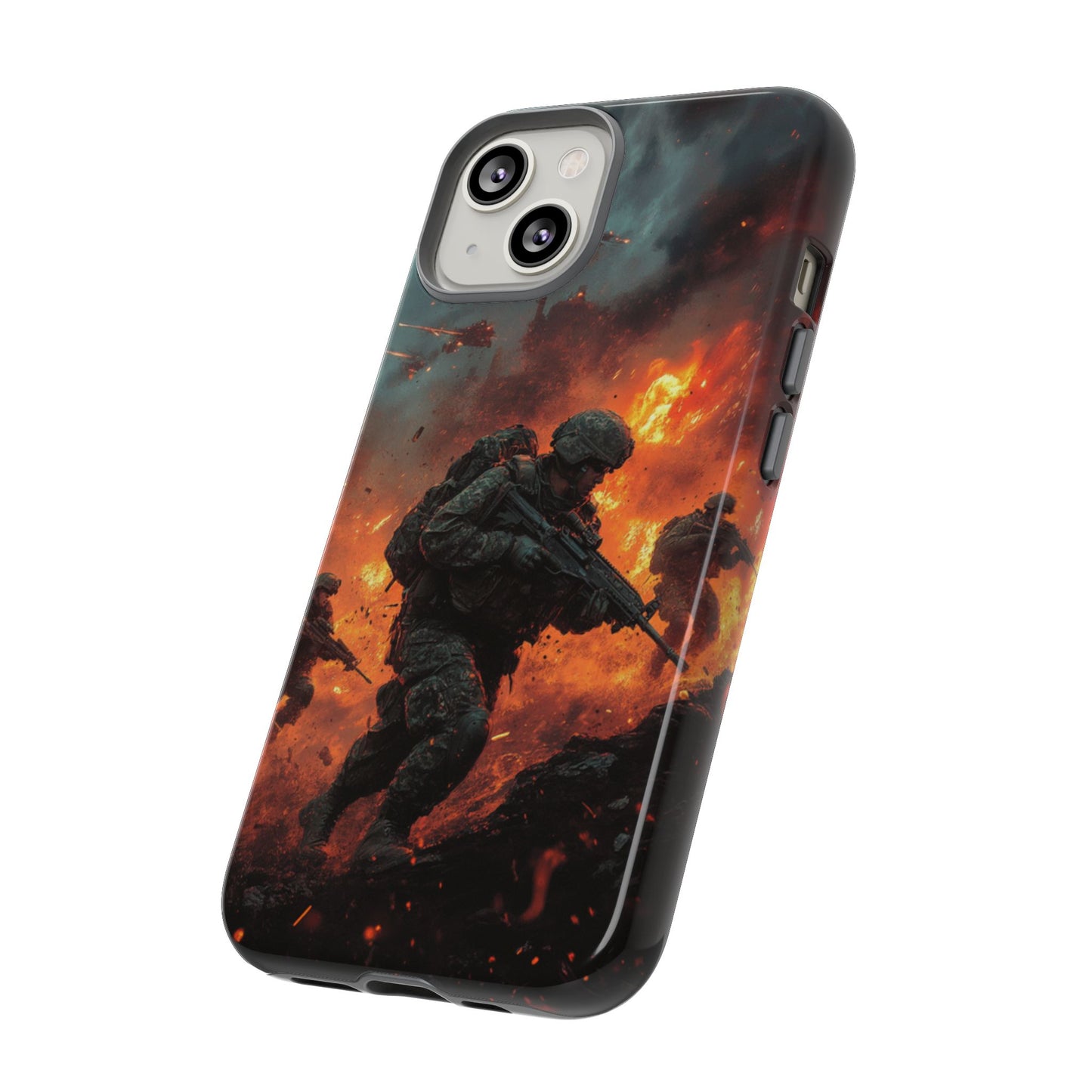 Epic Battlefield Soldier Phone Case - iPhone, Google Pixel, Samsung Galaxy