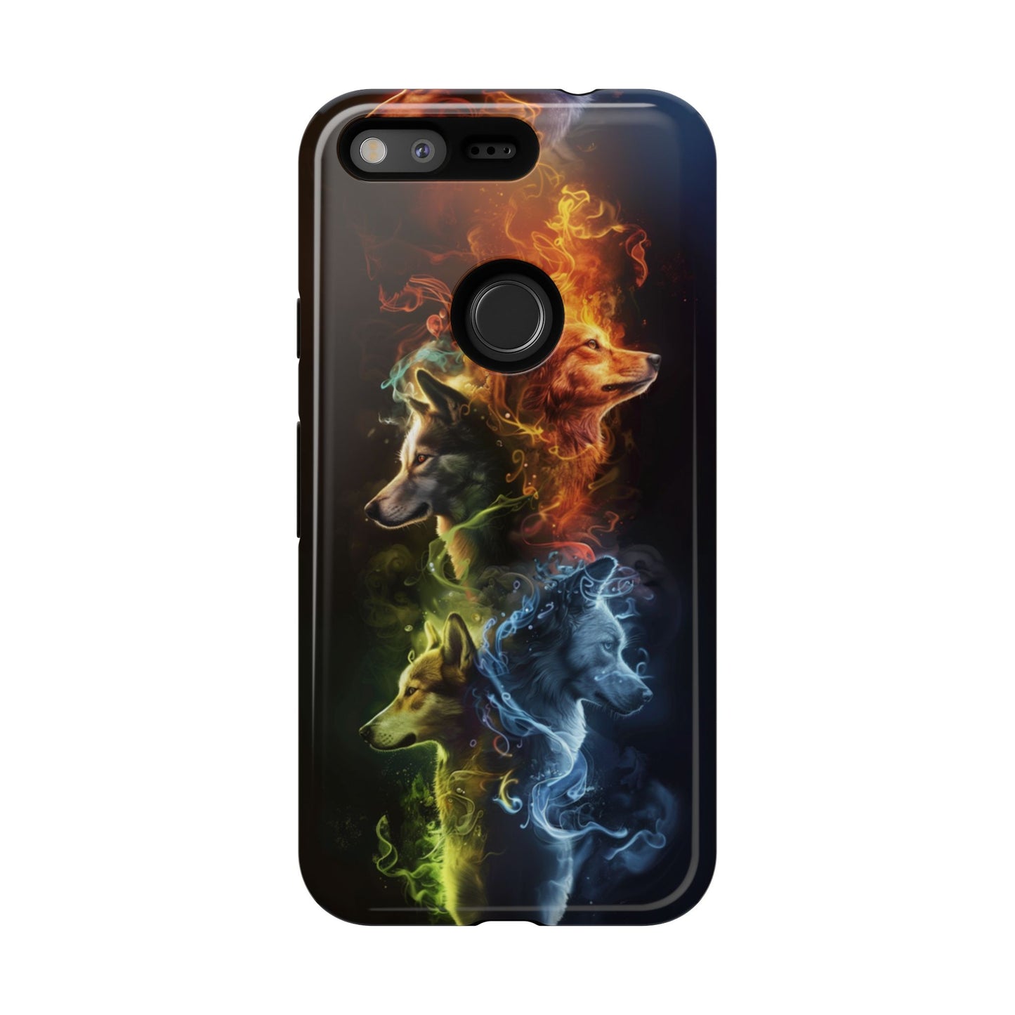 Elemental Wolf Pack – Tough Google Pixel Case