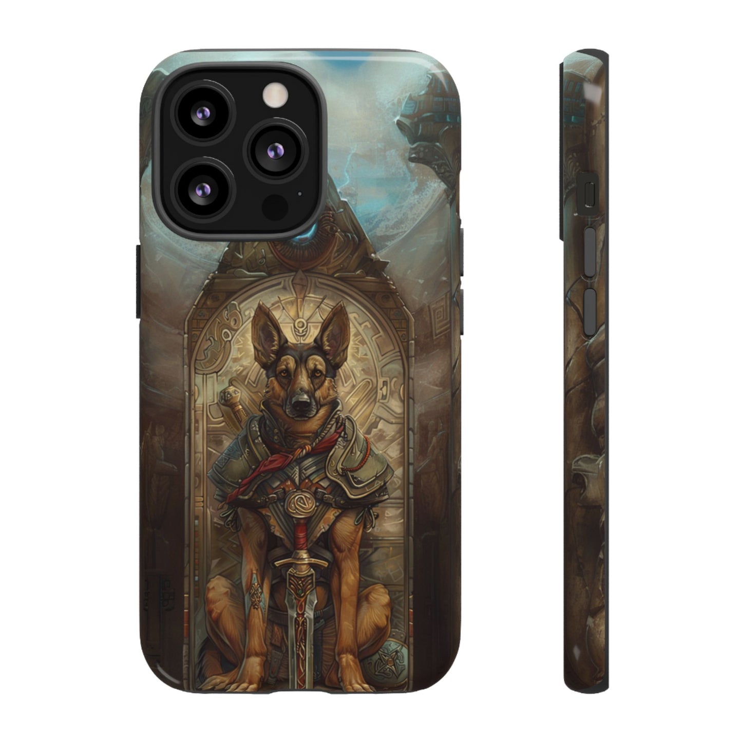 Temple Sentinel Dog – Tough iPhone Case
