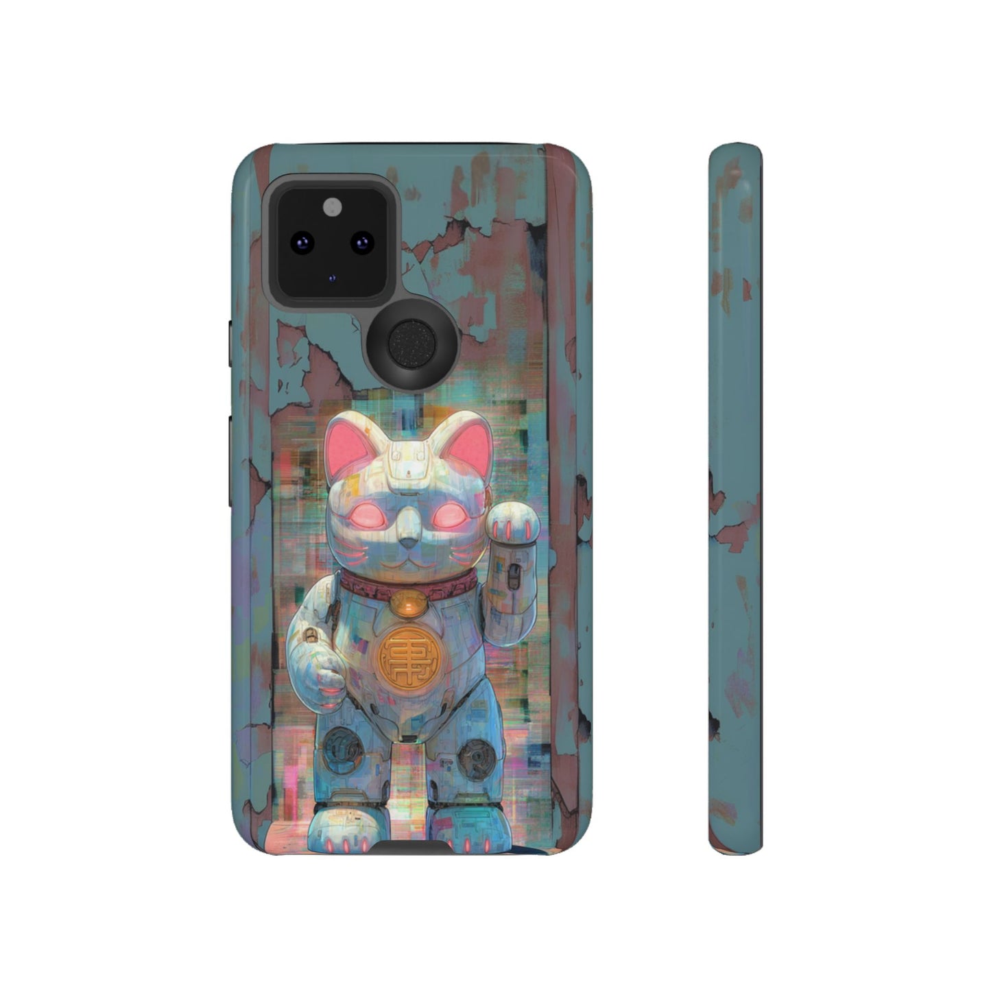 Cyber Lucky Cat - Tough Google Pixel Case