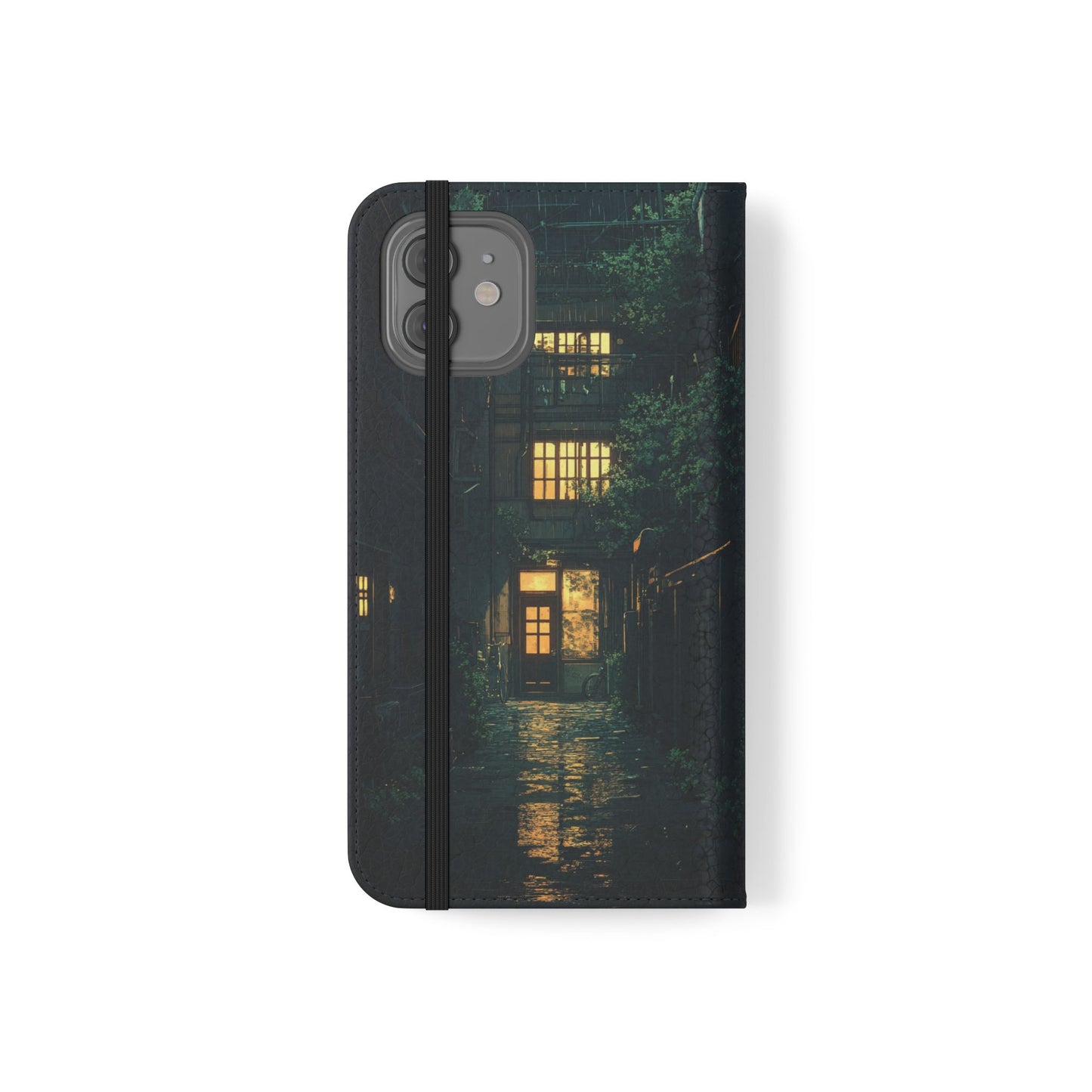 Rainy Alley - Wallet Flip Case