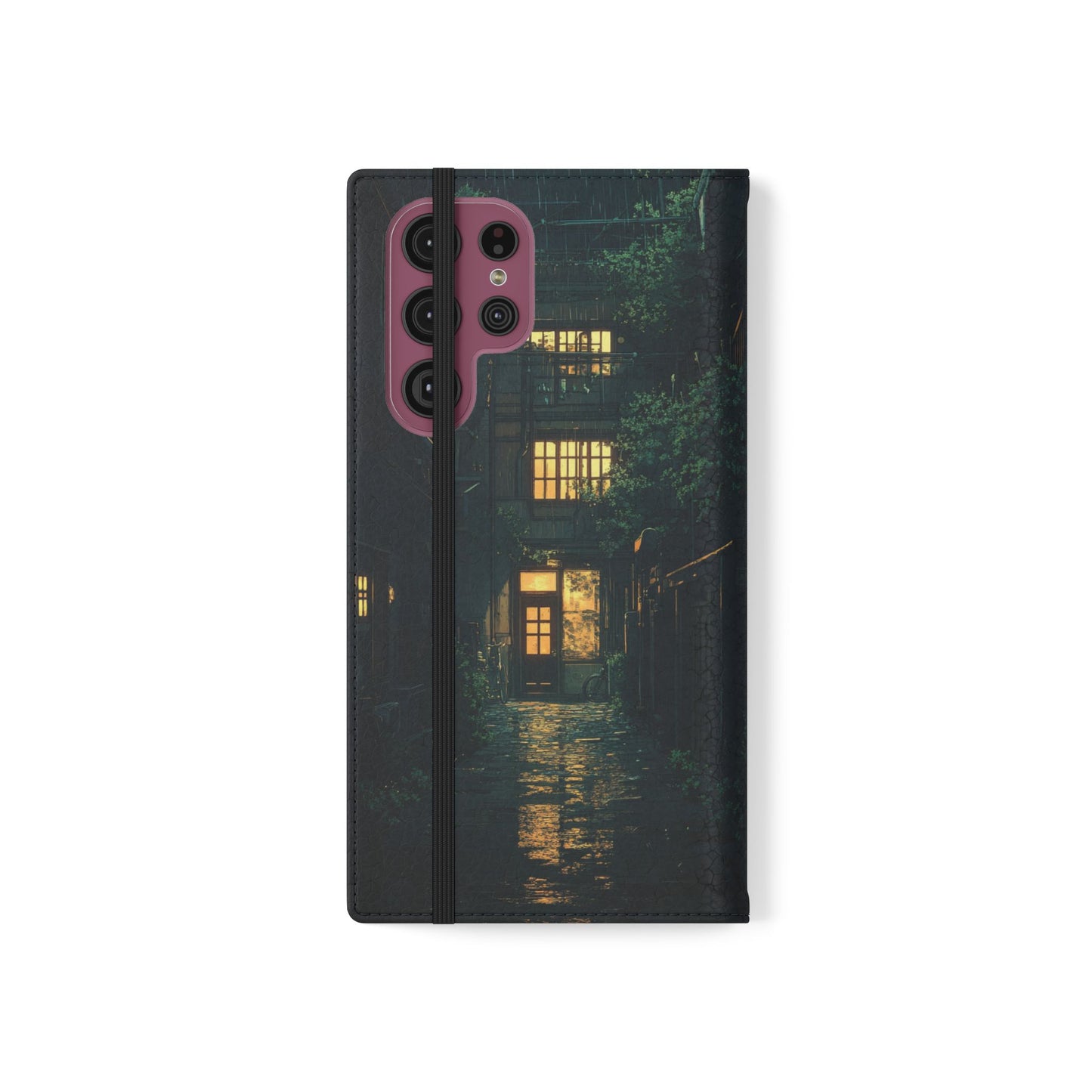 Rainy Alley - Wallet Flip Case