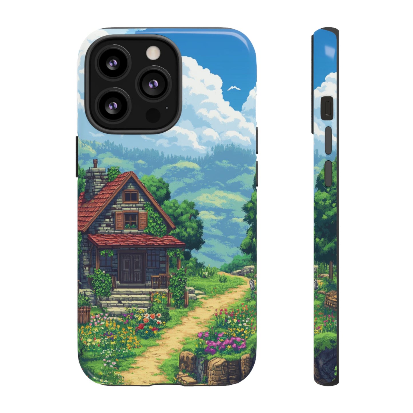 Retro Cottage Escape – Tough iPhone Case