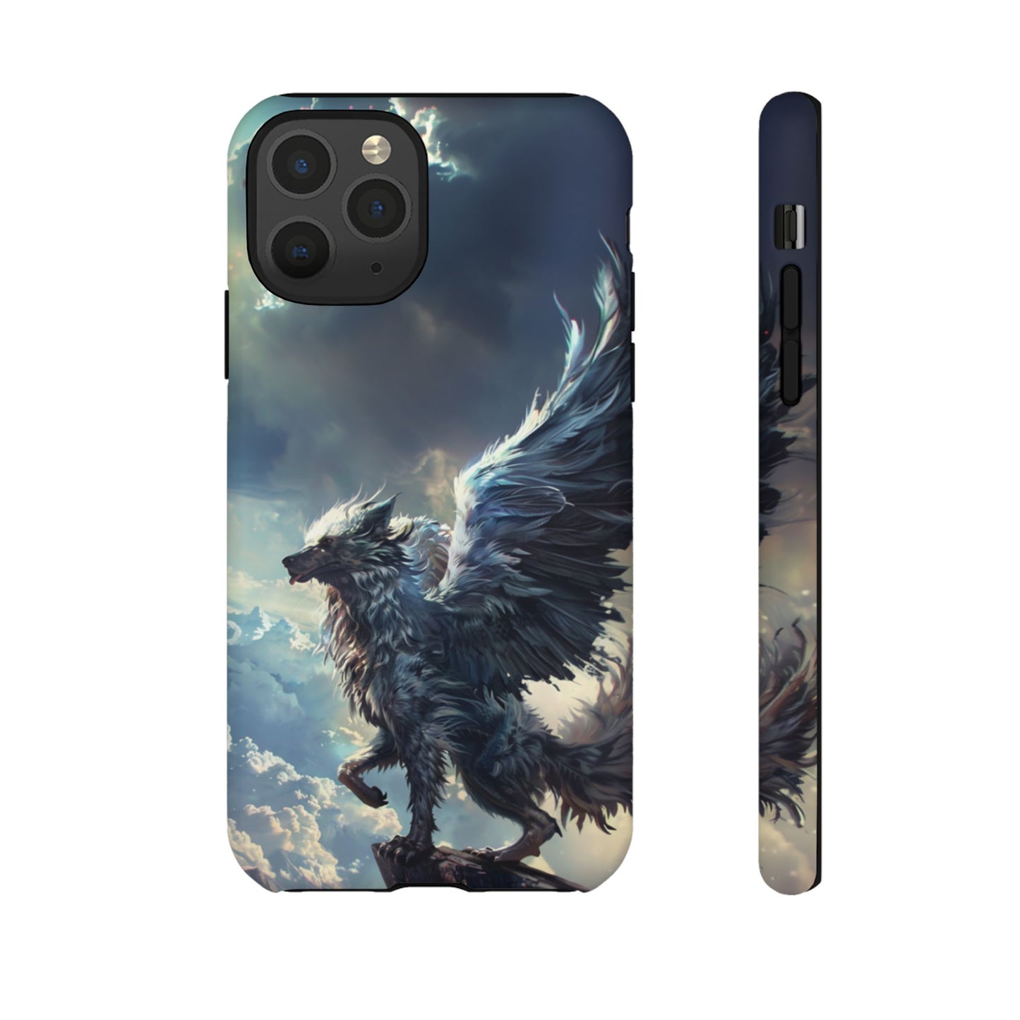 Winged Wolf Protector - iPhone, Google Pixel, Samsung Galaxy