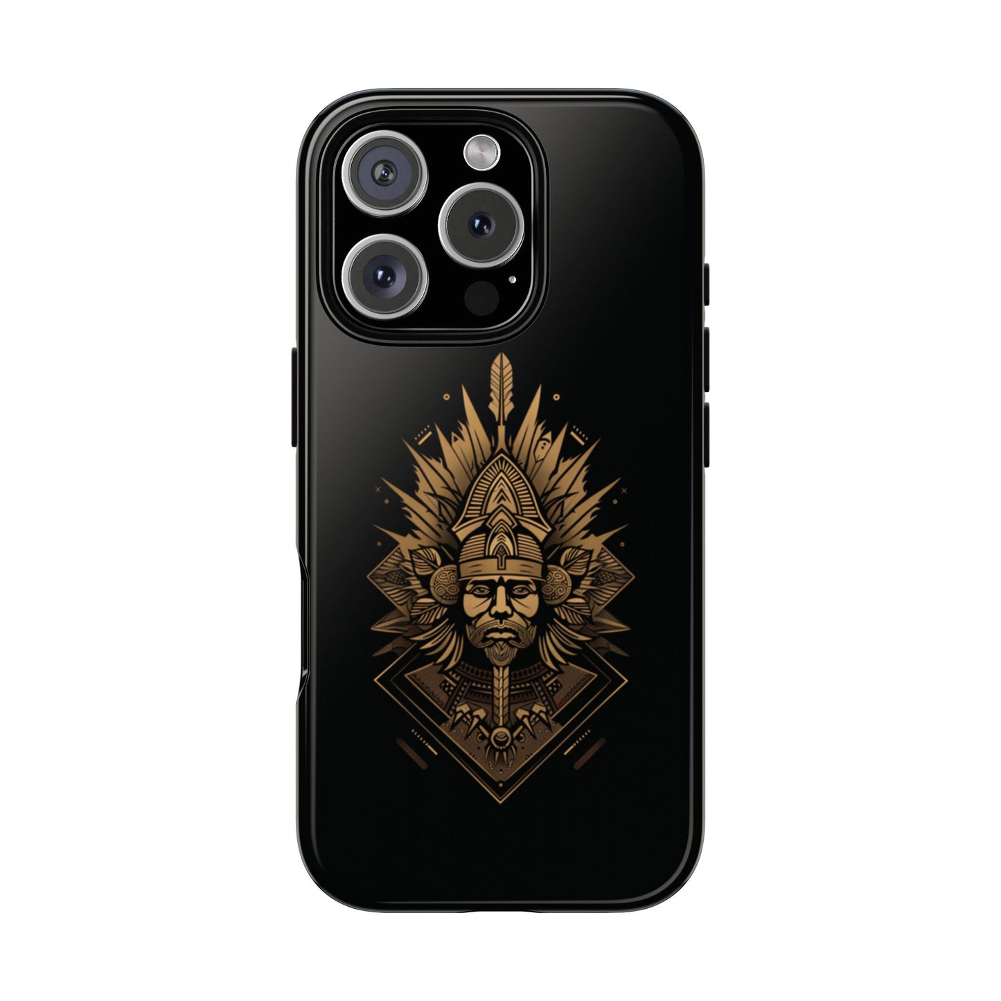 Golden Warrior Guardian - iPhone, Google Pixel, Samsung Galaxy