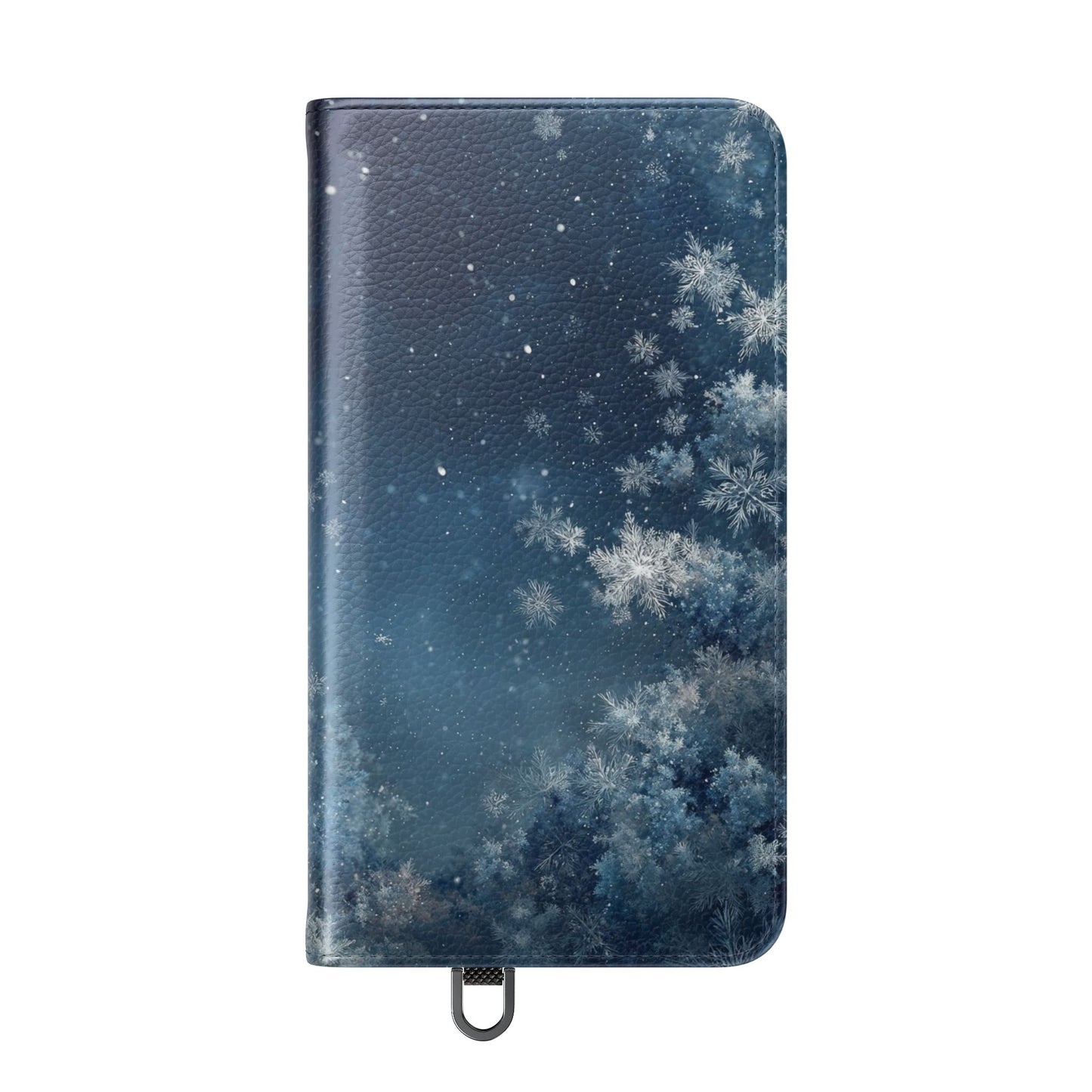 Winter Snowflakes - Wallet Flip Case