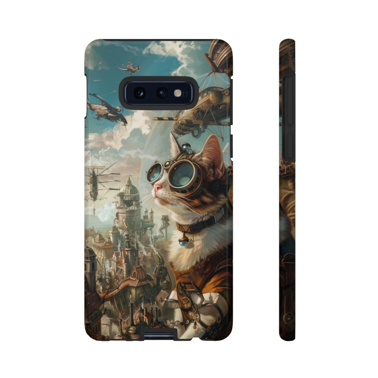 Steampunk Aviator Cat - Tough Samsung Galaxy Case