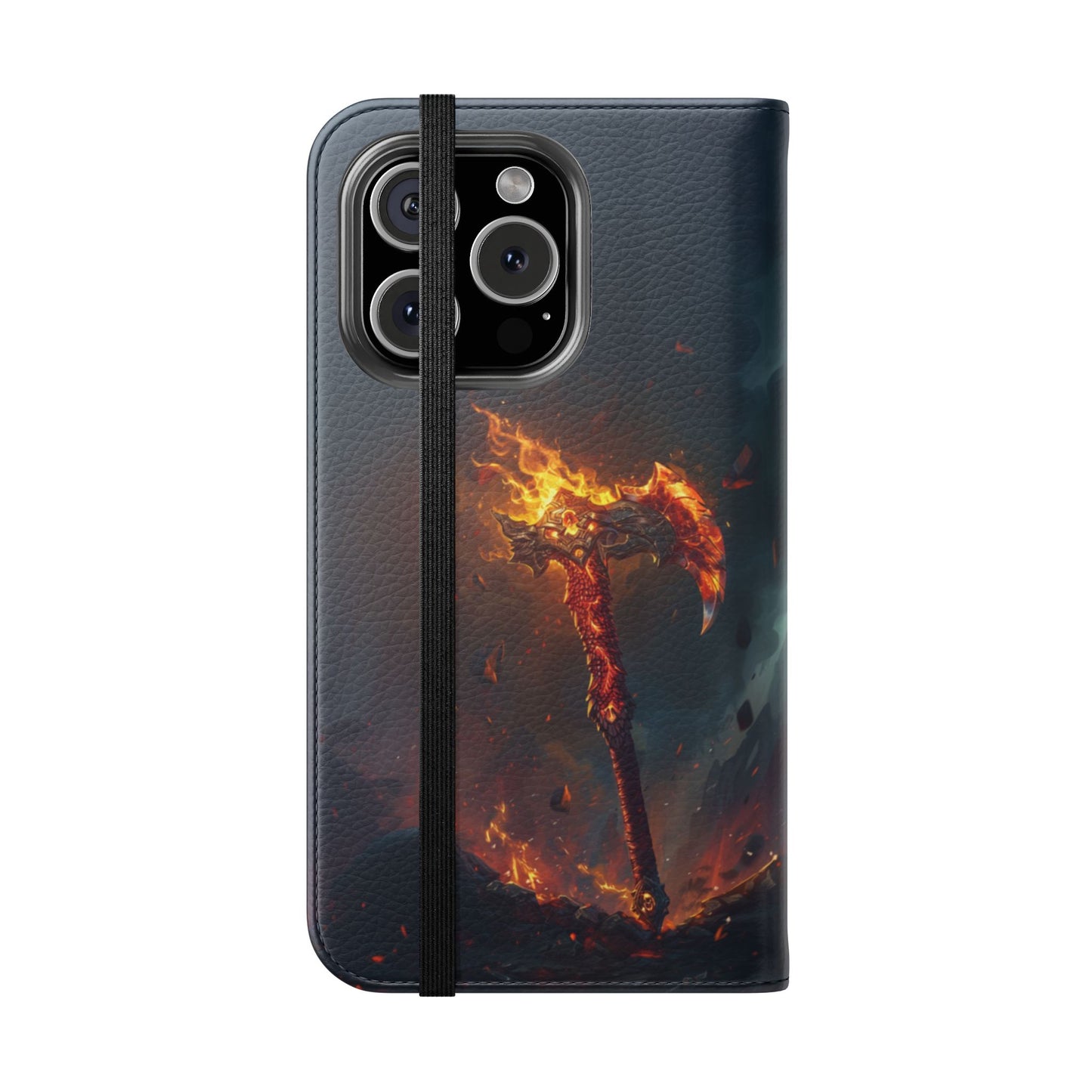 Dragon Fire Axe - Wallet Flip Case