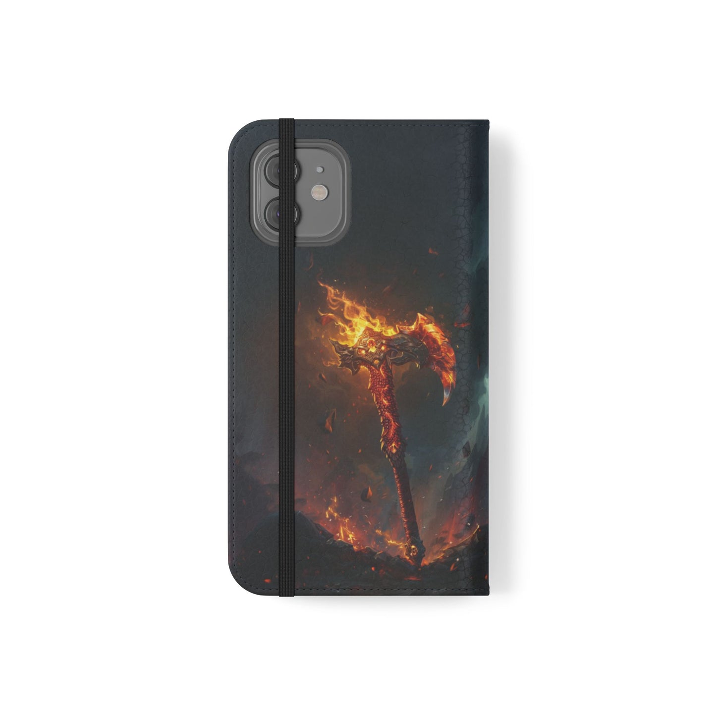 Dragon Fire Axe - Wallet Flip Case