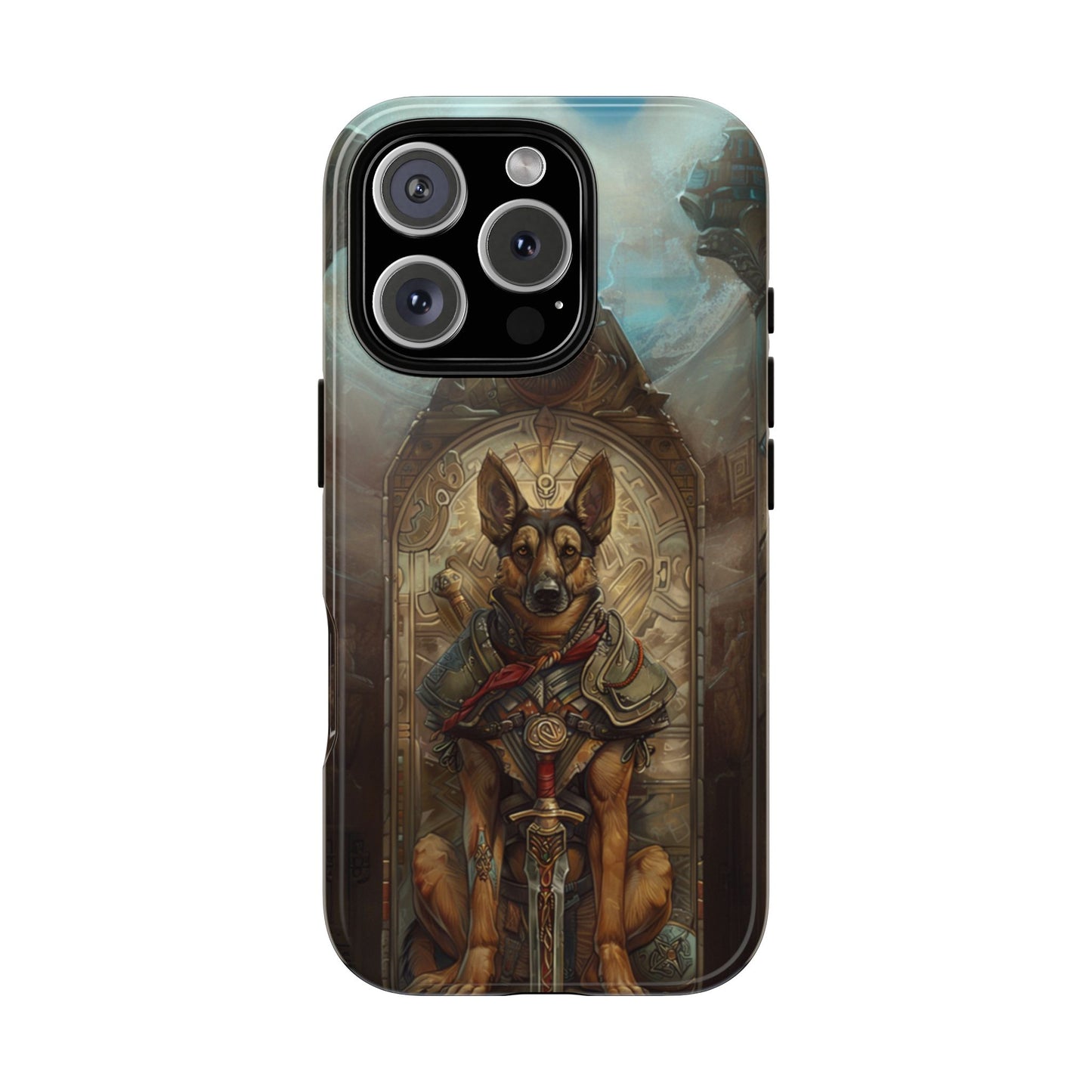 Temple Sentinel Dog – Tough iPhone Case