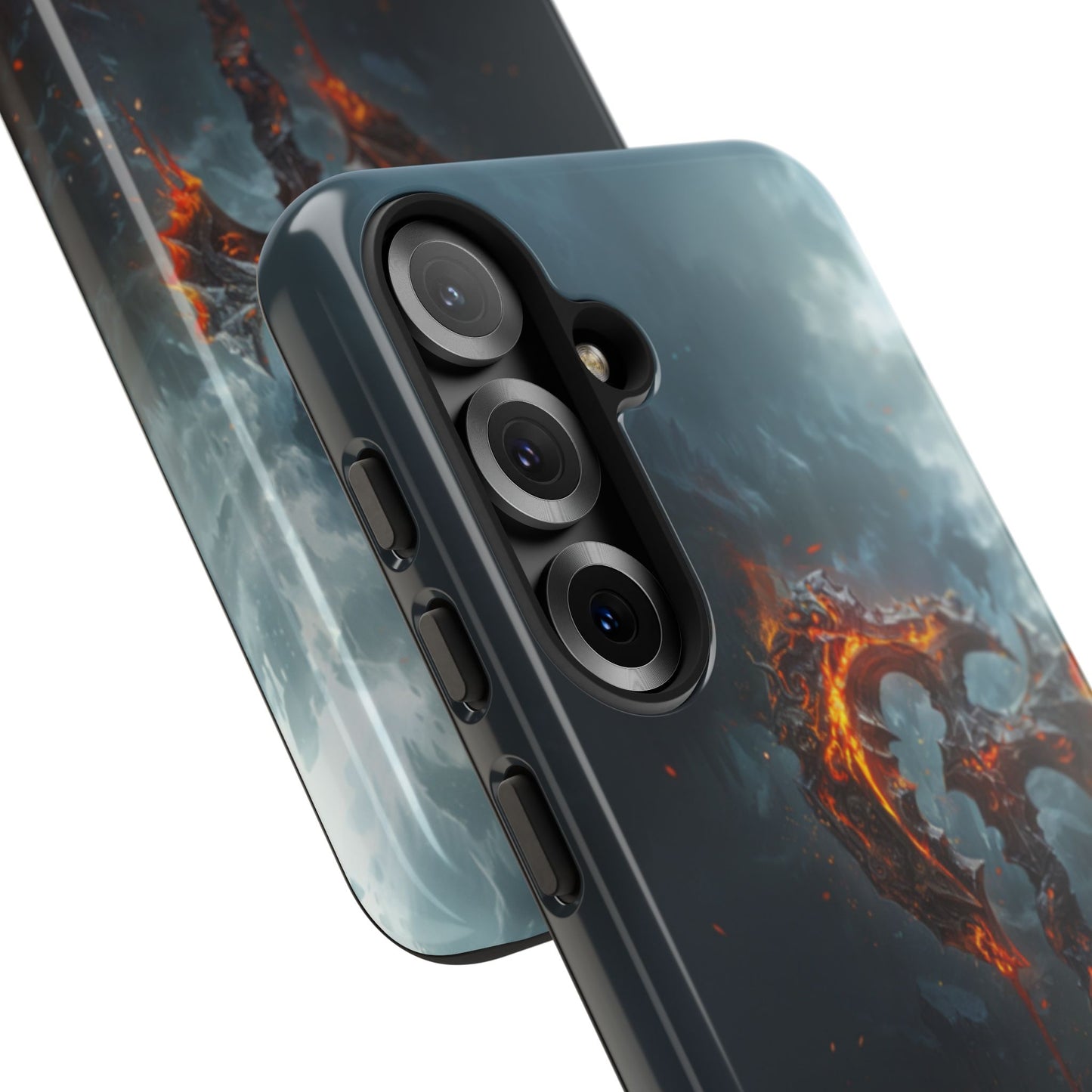 Molten War Axe - Tough Samsung Galaxy Case