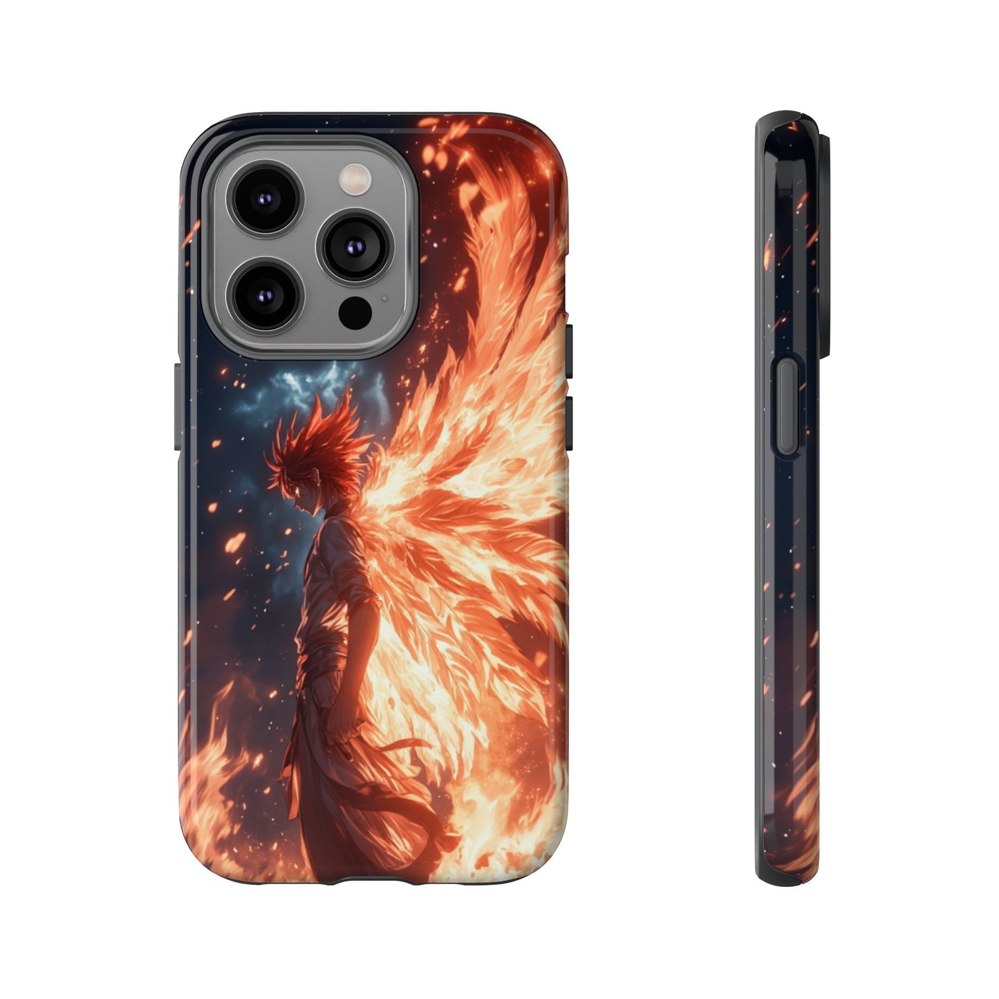 Flaming Guardian Phone Case – iPhone, Samsung, Google Pixel