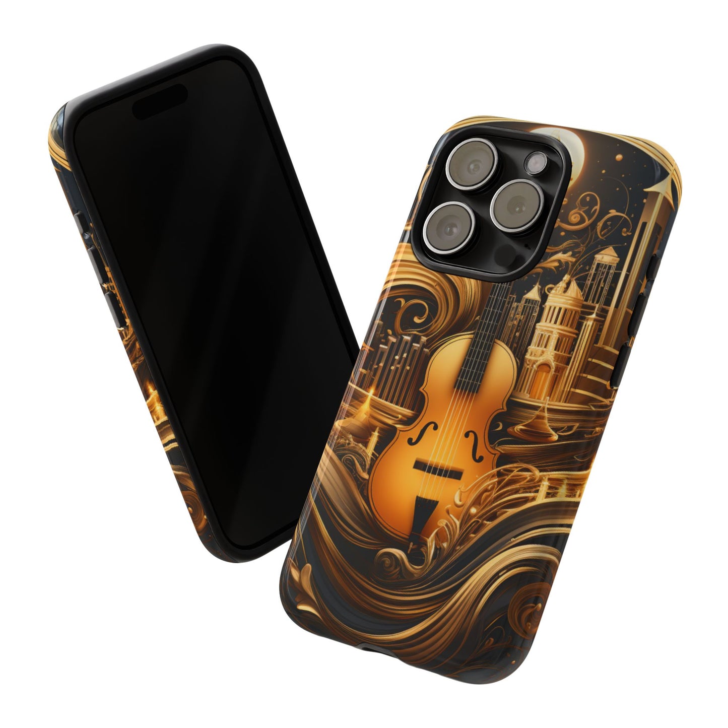 Golden Symphony Phone Case – iPhone, Samsung, Google Pixel