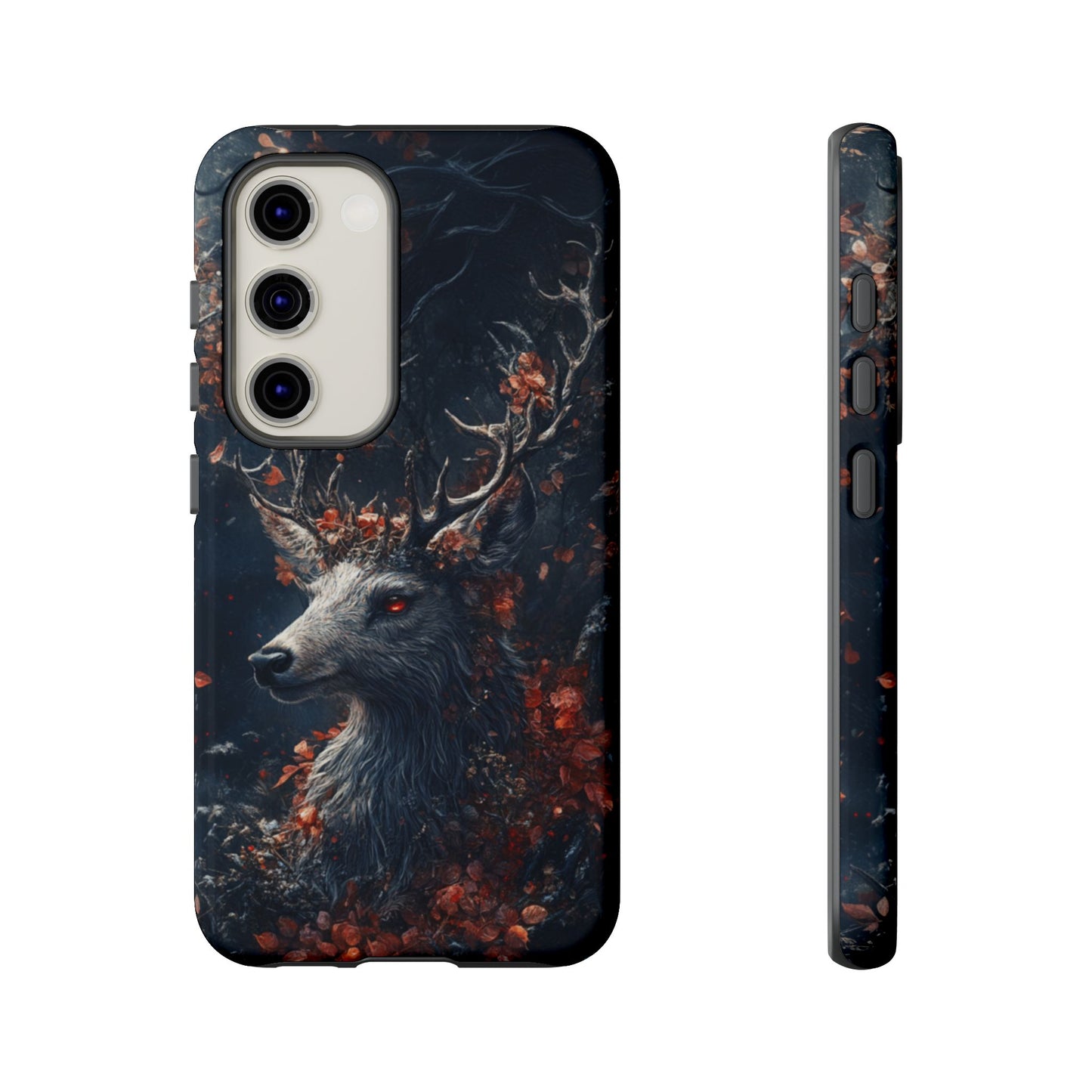 Crimson Stag Blossom – Tough Samsung Galaxy Case