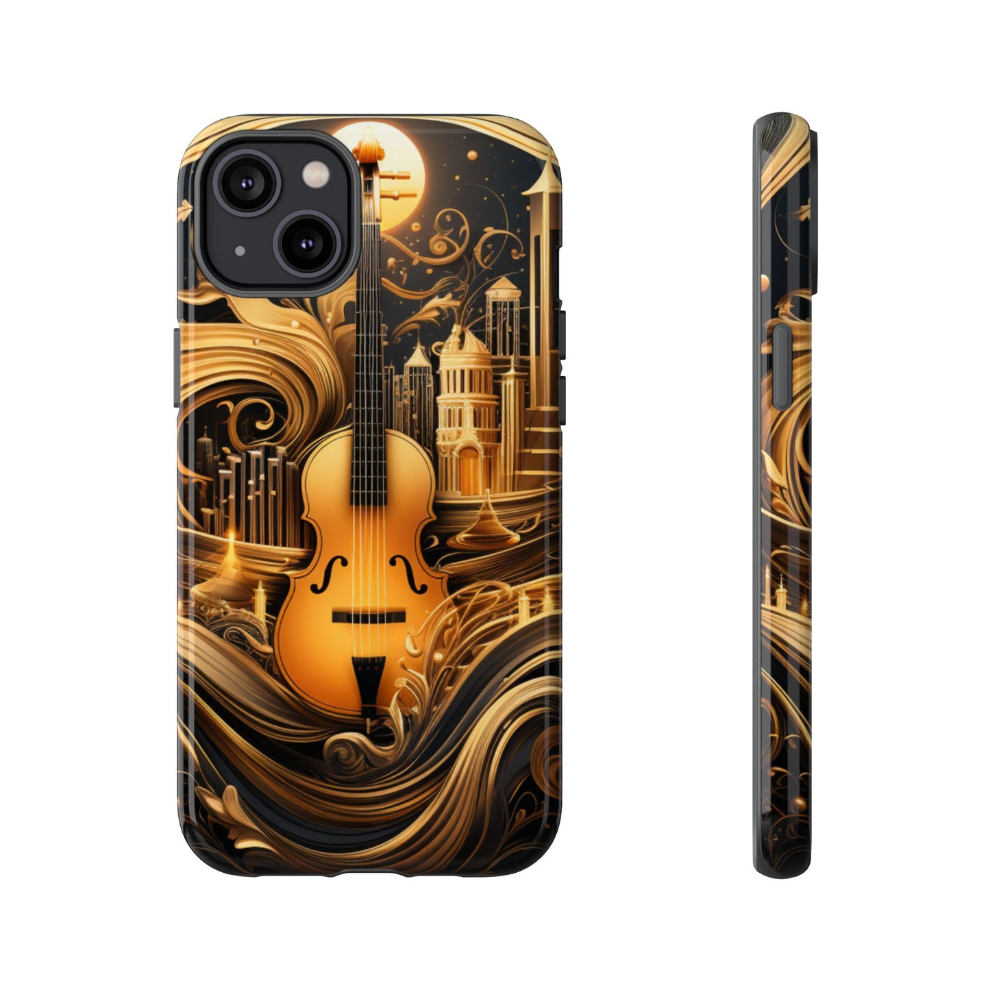 Golden Symphony Phone Case – iPhone, Samsung, Google Pixel