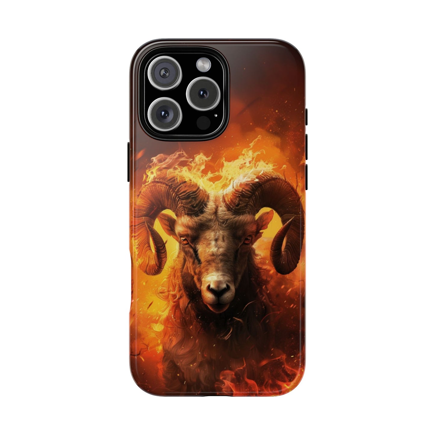 Aries Fire Ram - Tough iPhone Case
