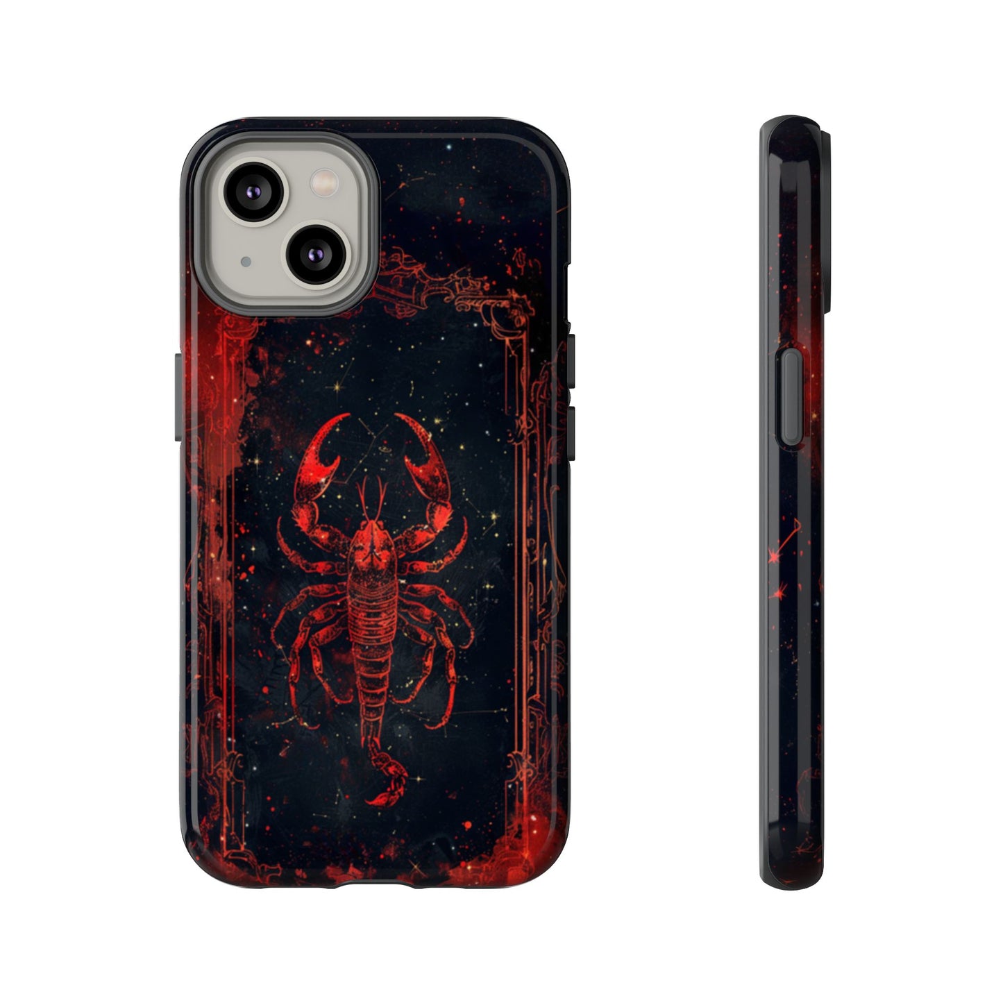 Scorpio Scarlet Nebula – Tough iPhone Case