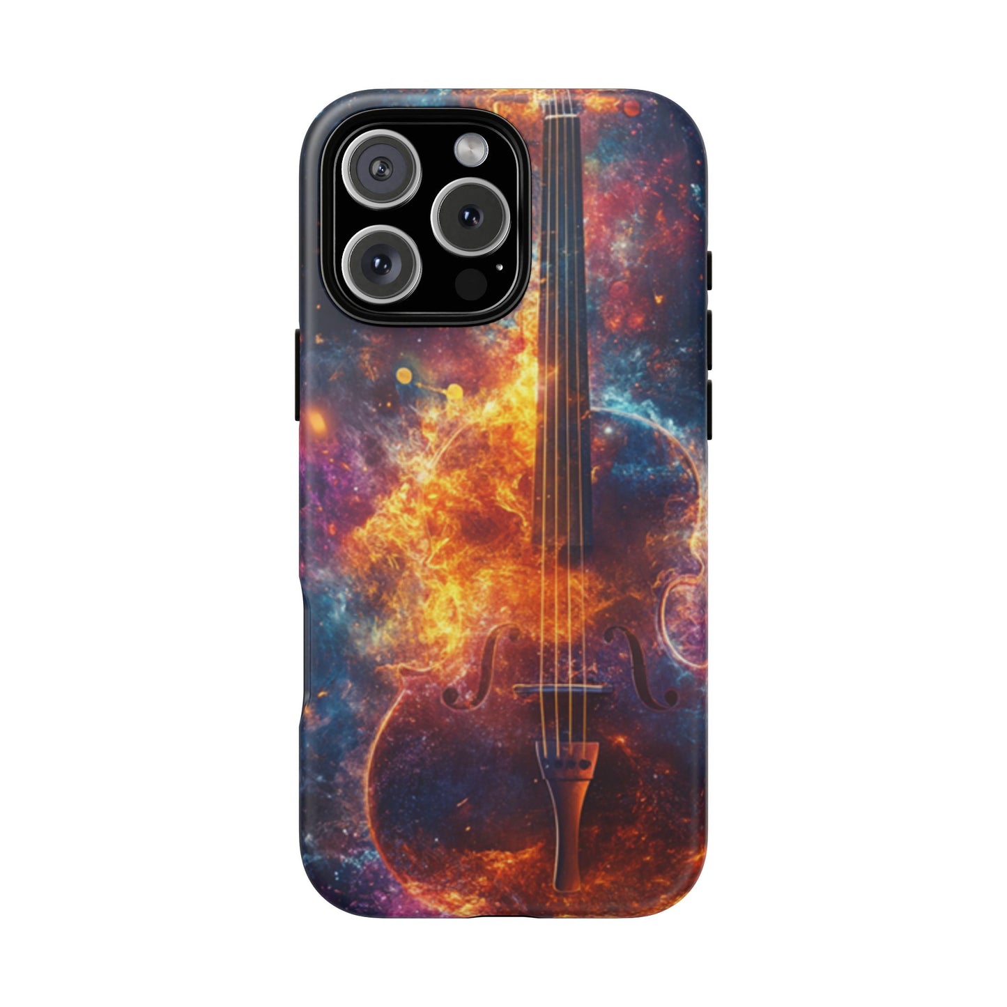 Fiery Violin Galaxy Phone Case – iPhone, Samsung, Google Pixel