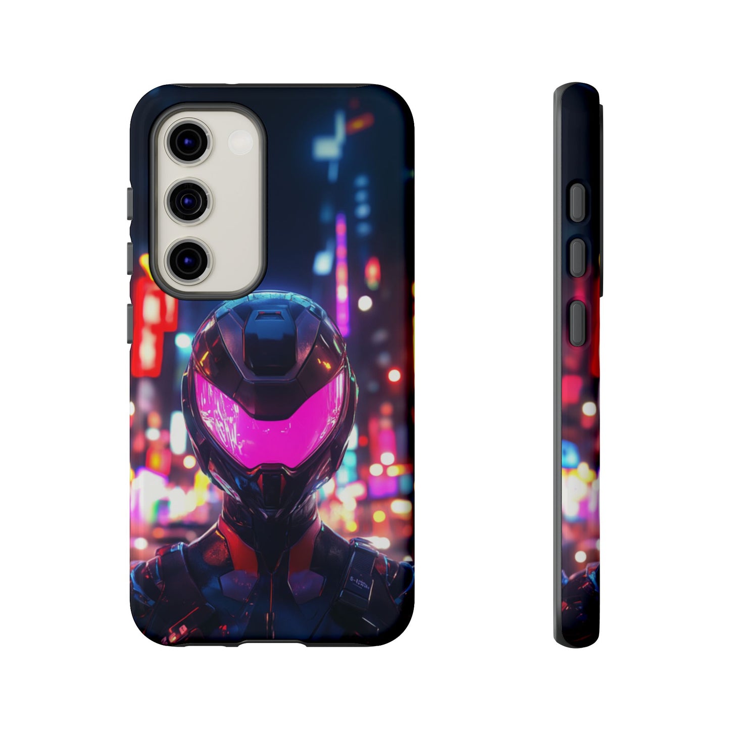 Neon Guardian Warrior – Tough Samsung Galaxy Case