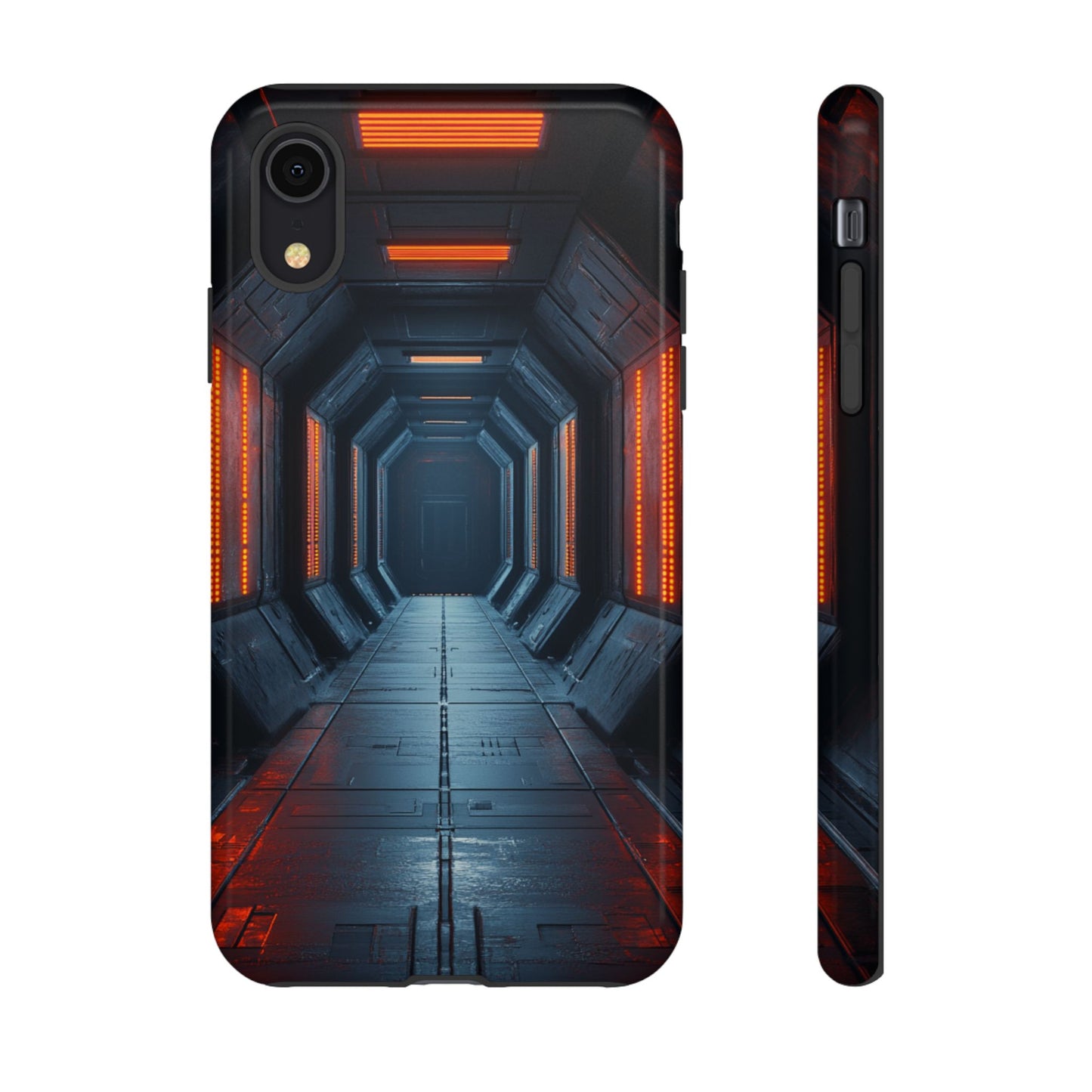 Red Alert Corridor – Tough iPhone Case