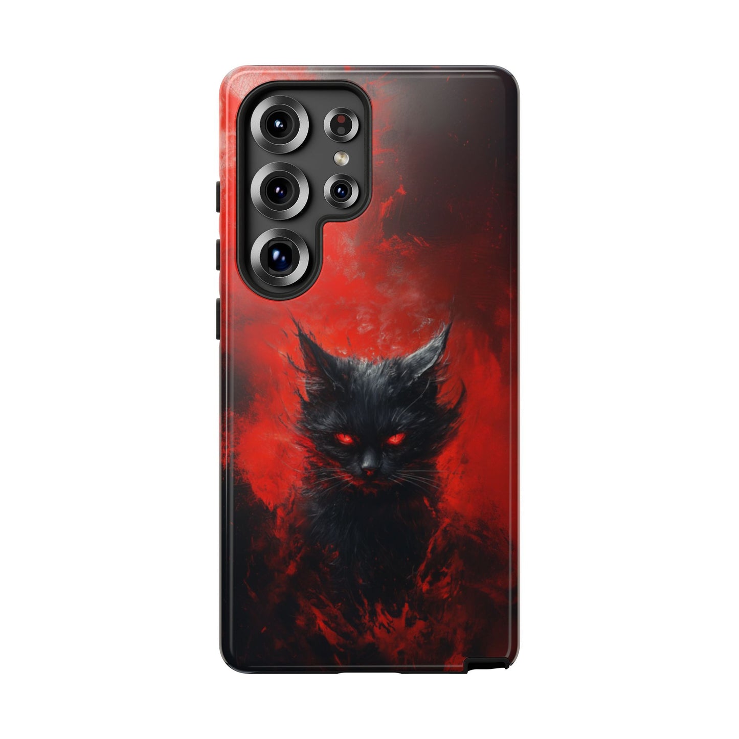 Infernal Shadow Cat Phone Case – iPhone, Google Pixel, Samsung Galaxy