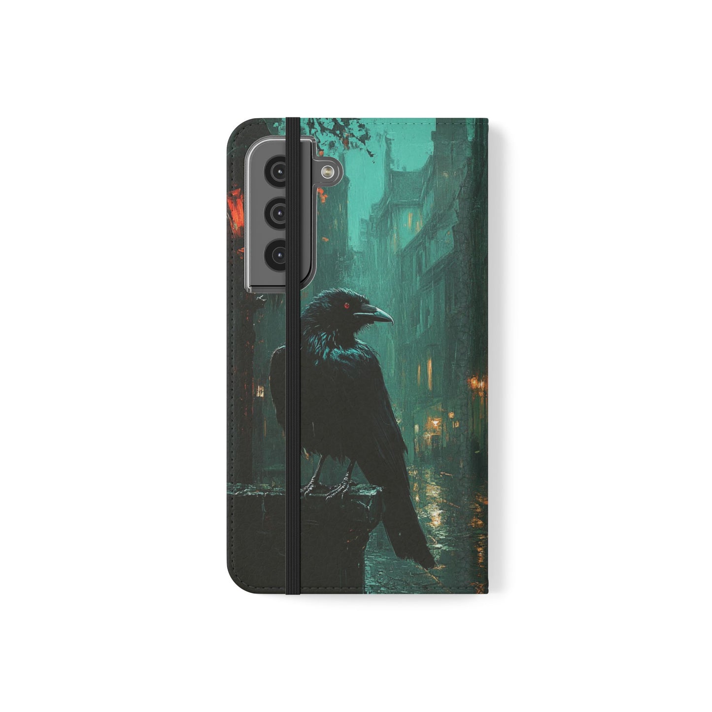 Victorian Raven - Wallet Flip Case
