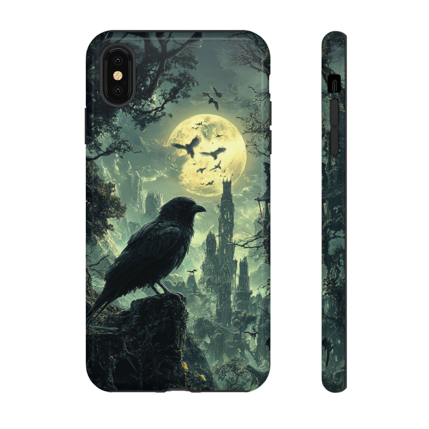 Raven Moon - Tough iPhone Case