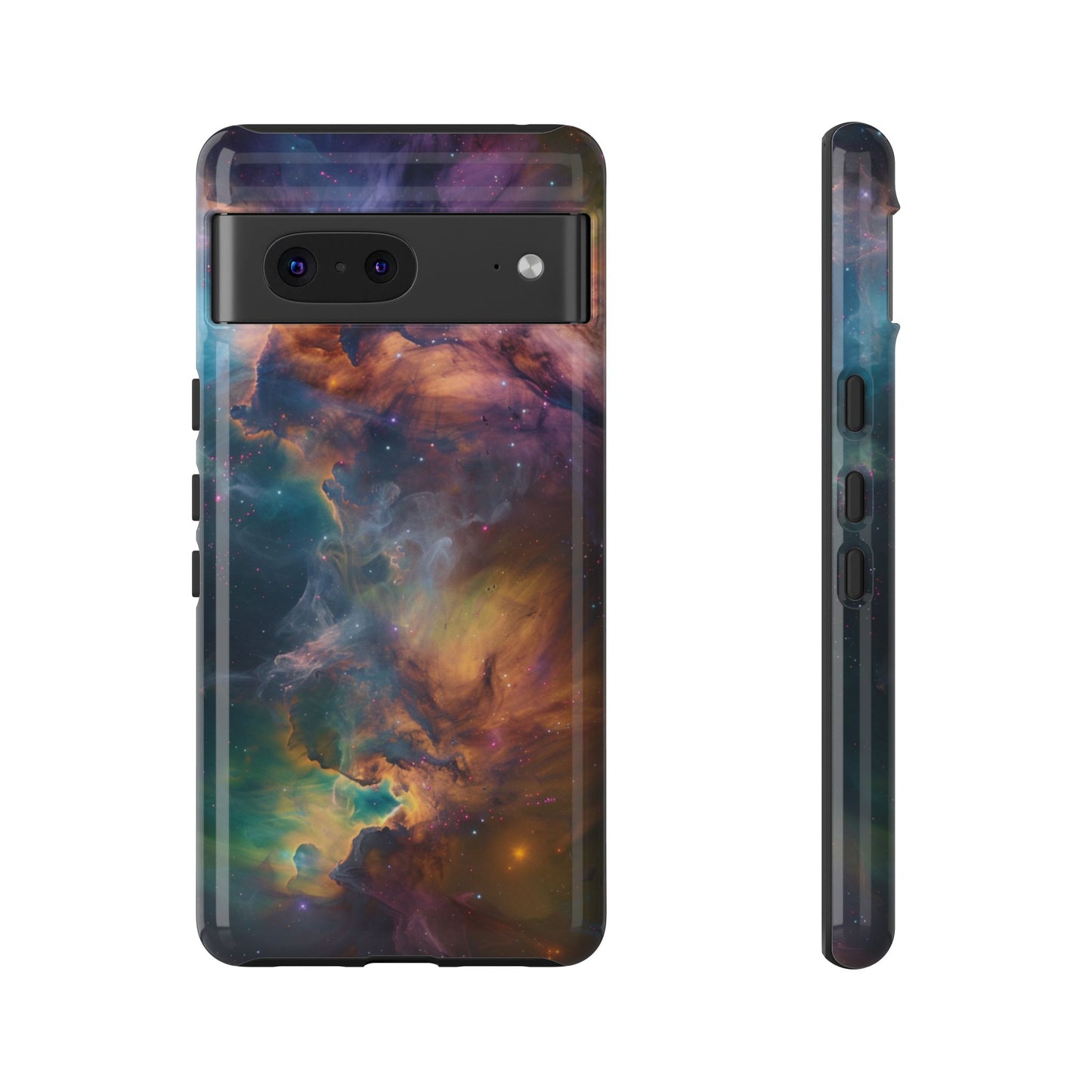 Celestial Nebula Drift – Tough Google Pixel Case