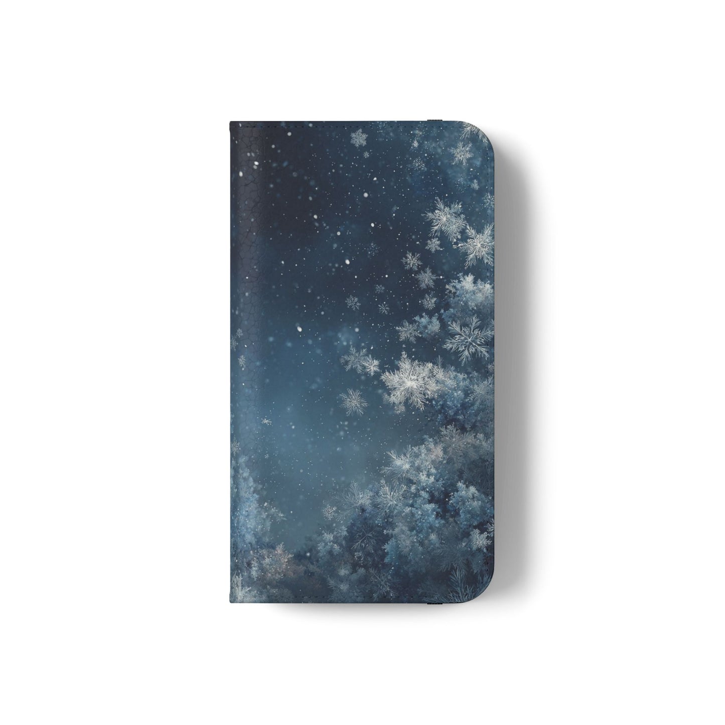 Winter Snowflakes - Wallet Flip Case