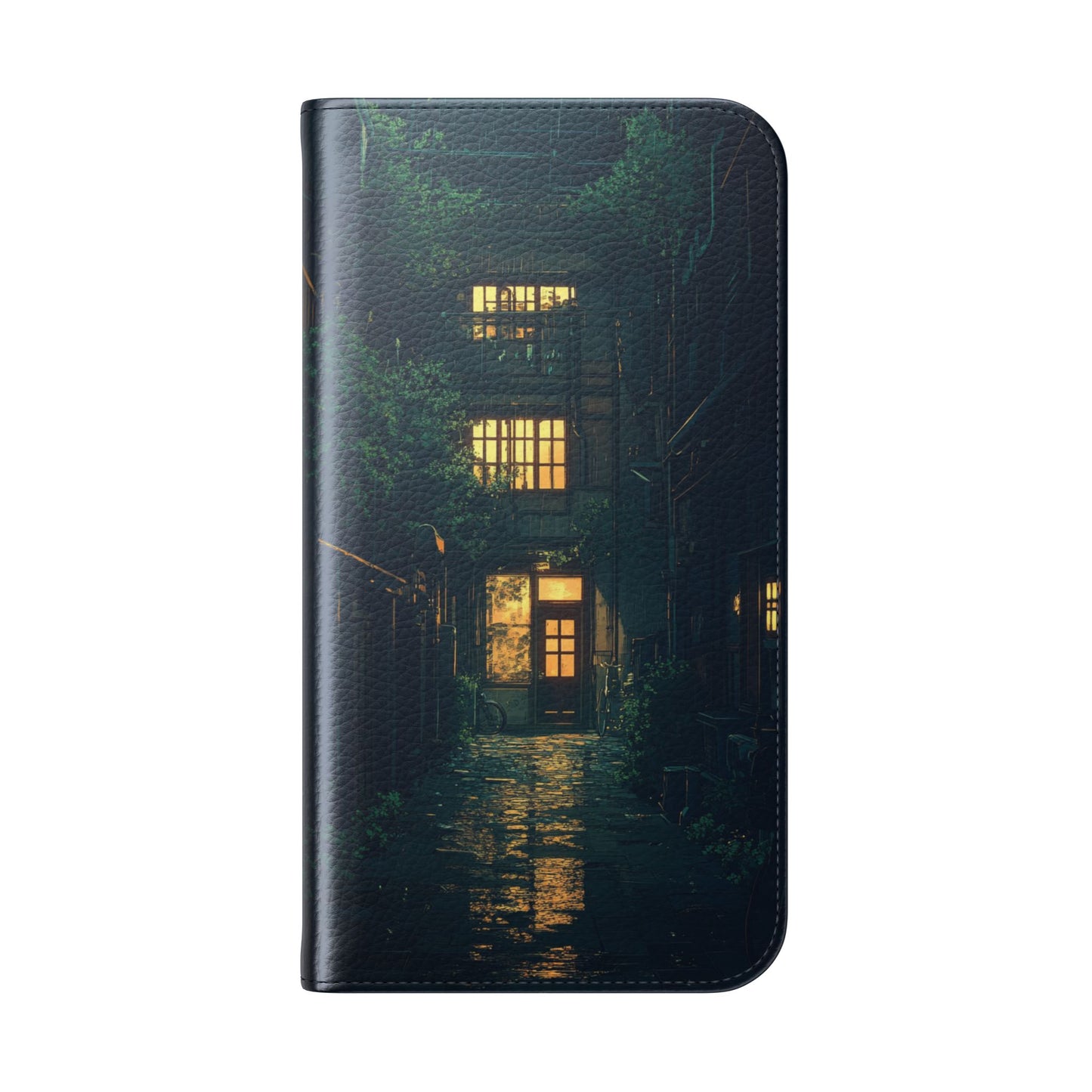 Rainy Alley - Wallet Flip Case
