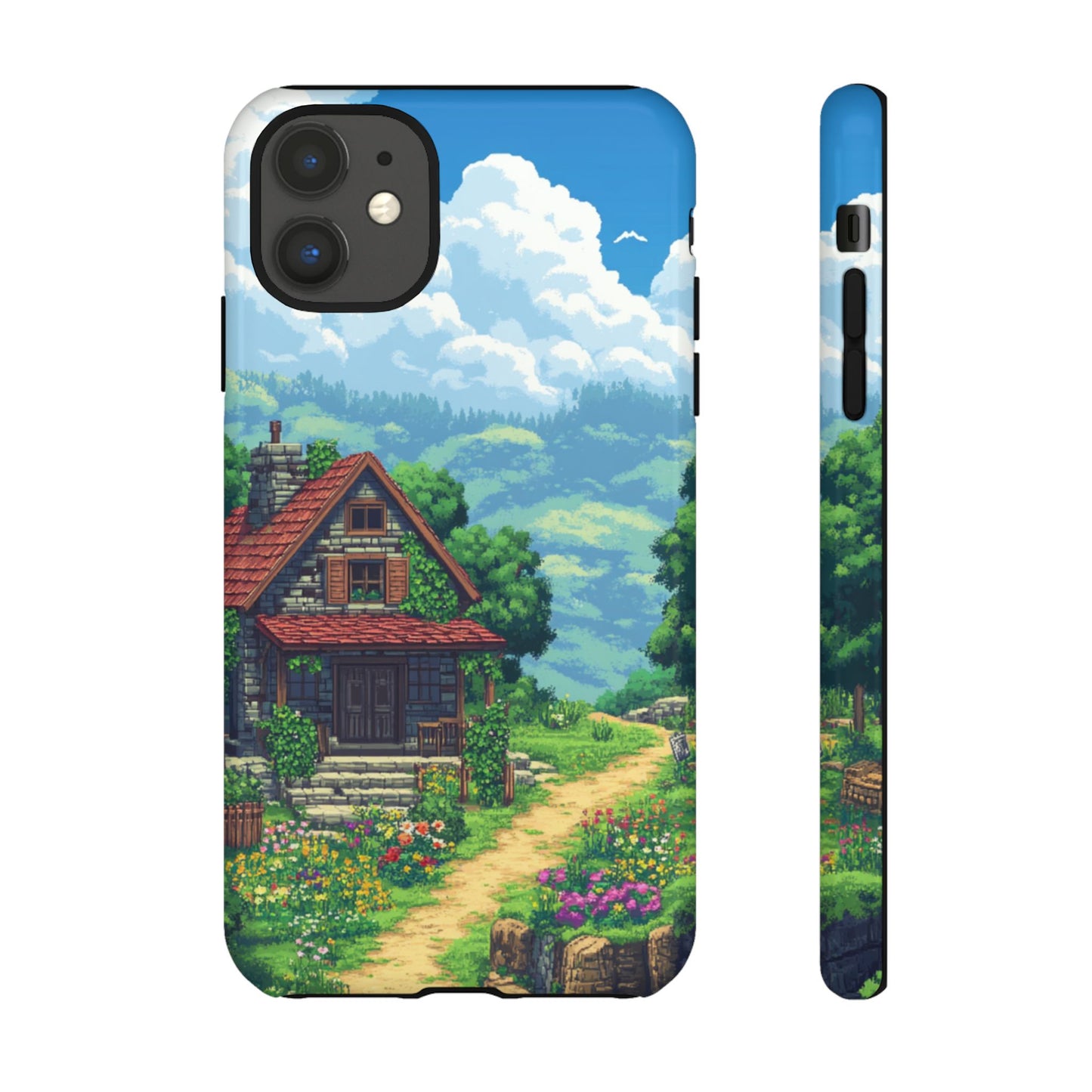 Retro Cottage Escape – Tough iPhone Case
