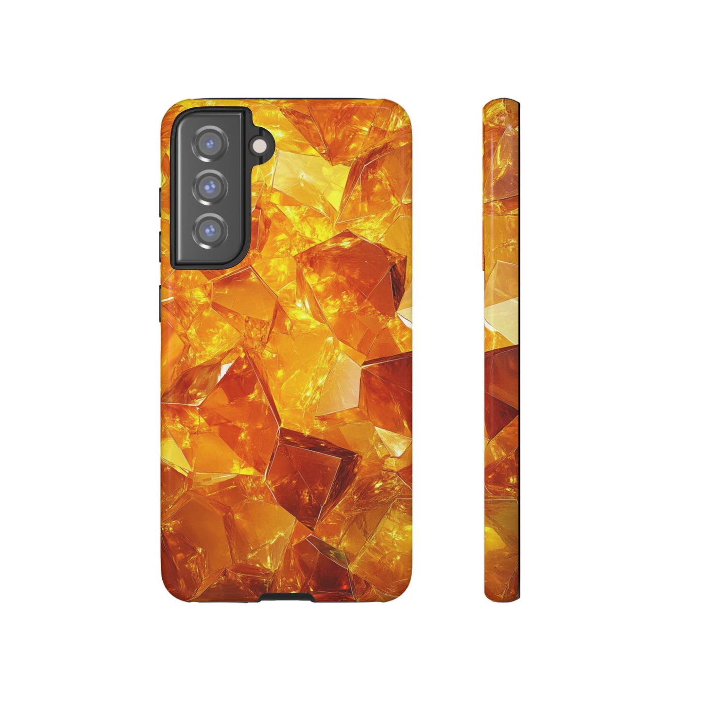 Amber Crystal Shards – Tough Samsung Galaxy Case