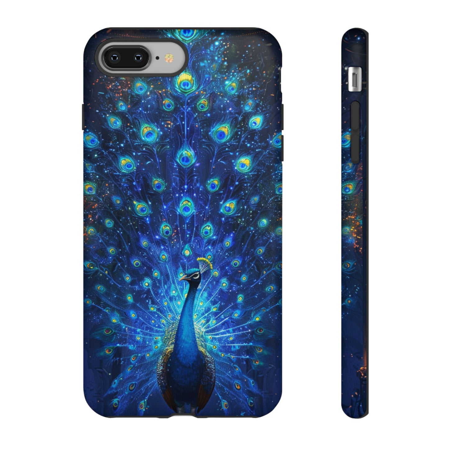 Starlit Peacock Majesty – Tough iPhone Case