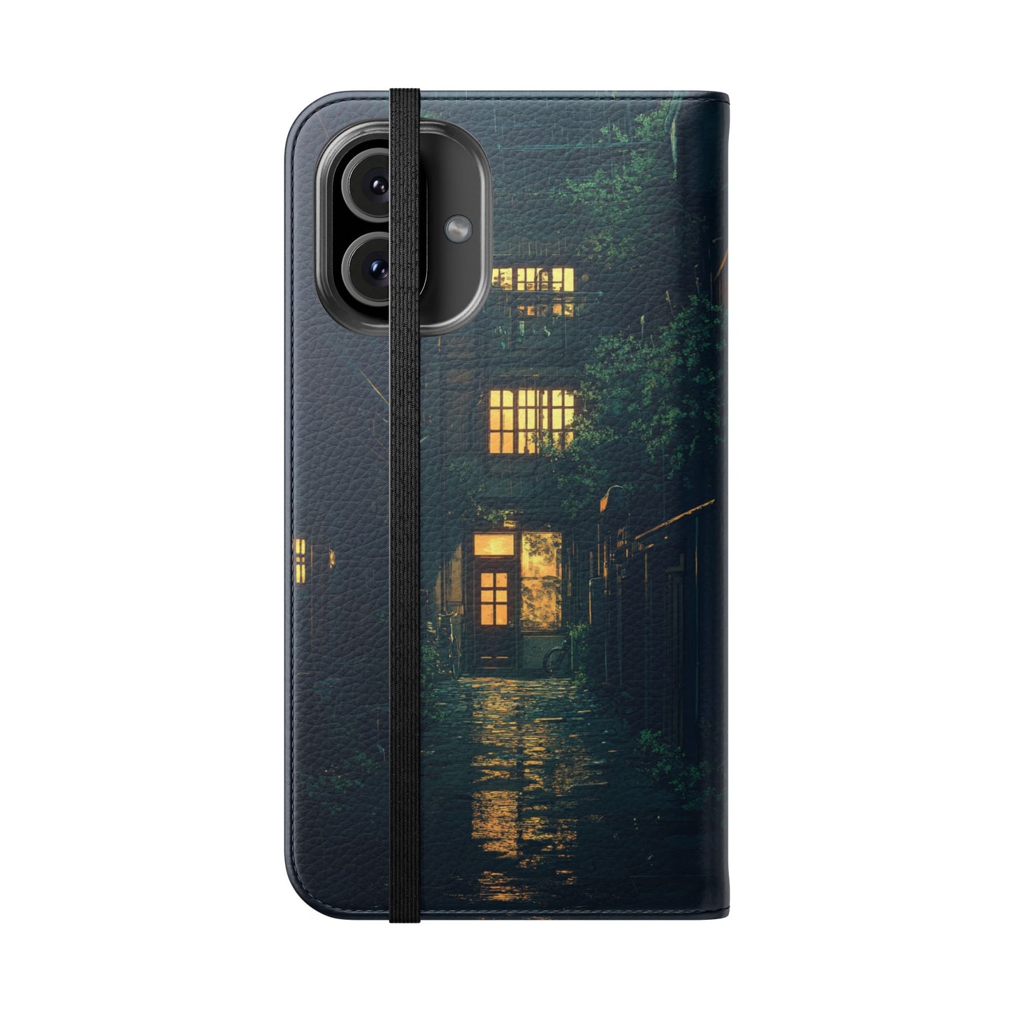 Rainy Alley - Wallet Flip Case