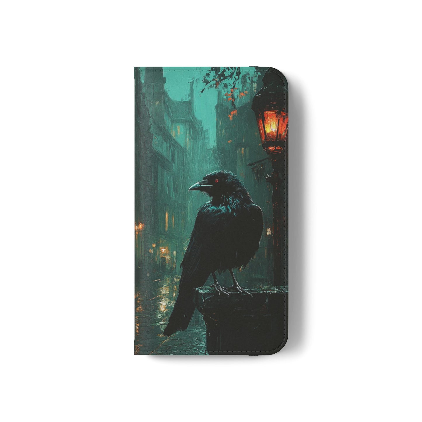 Victorian Raven - Wallet Flip Case