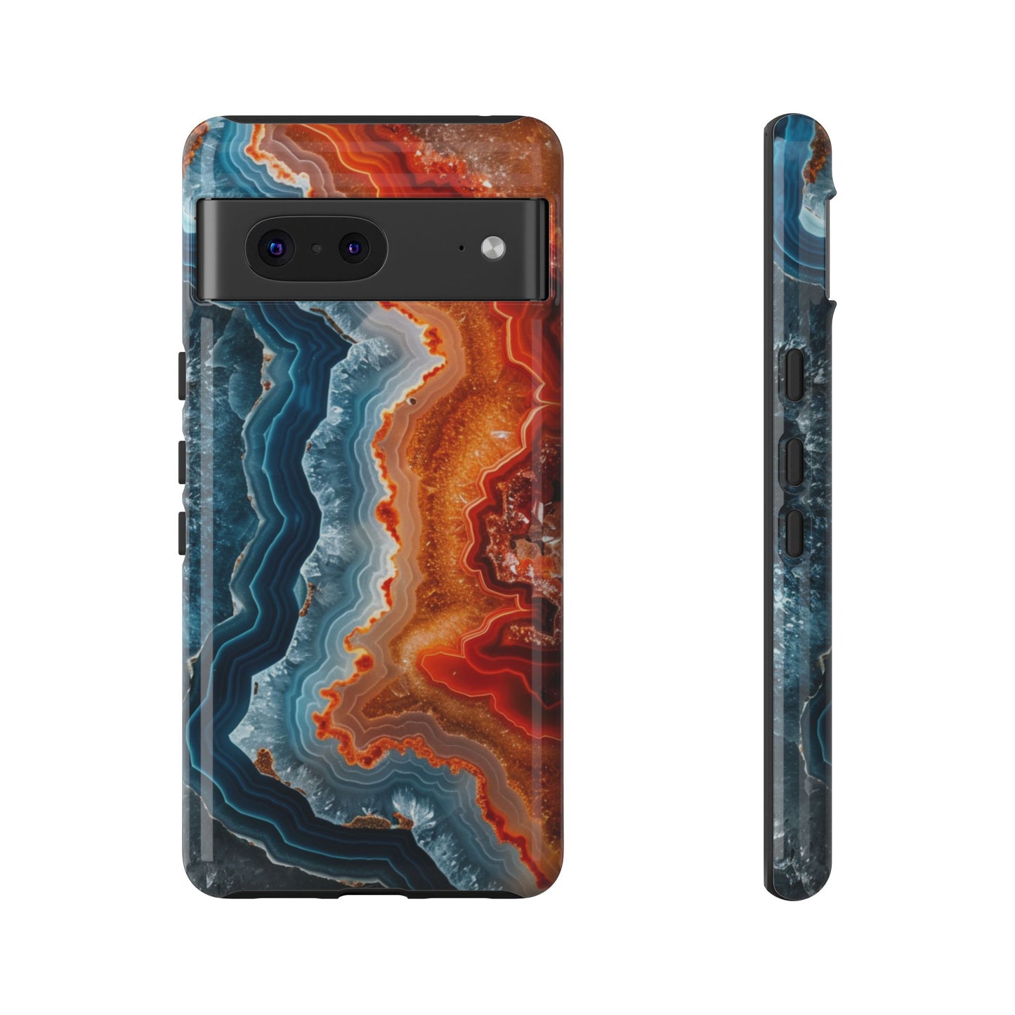 Molten Agate Veins – Tough Google Pixel Case