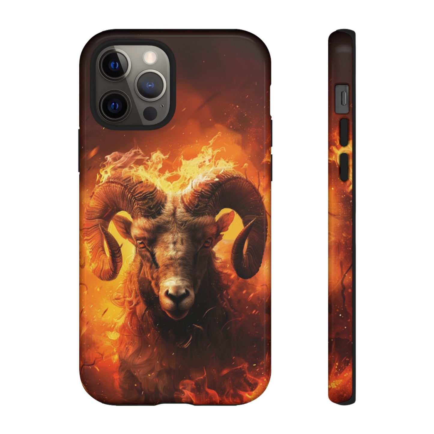 Aries Fire Ram - Tough iPhone Case